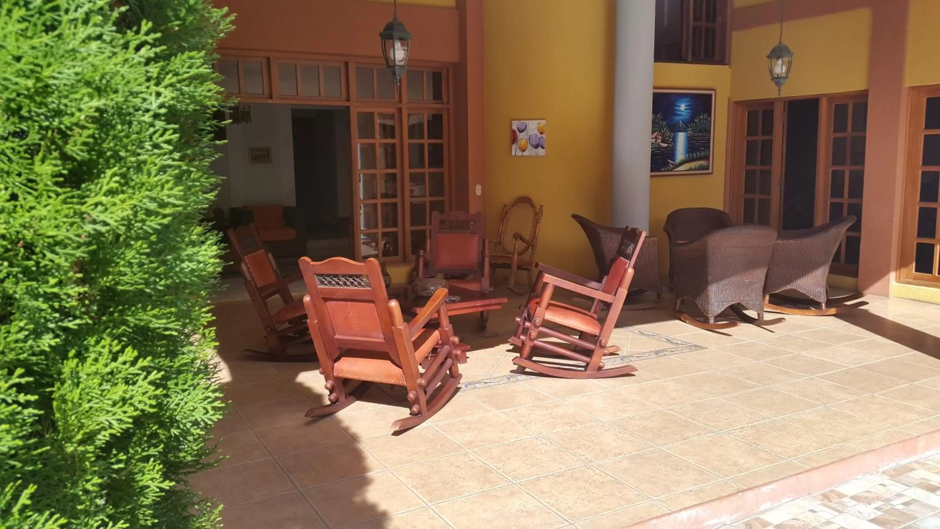 Off site in Hotel Los Pinos