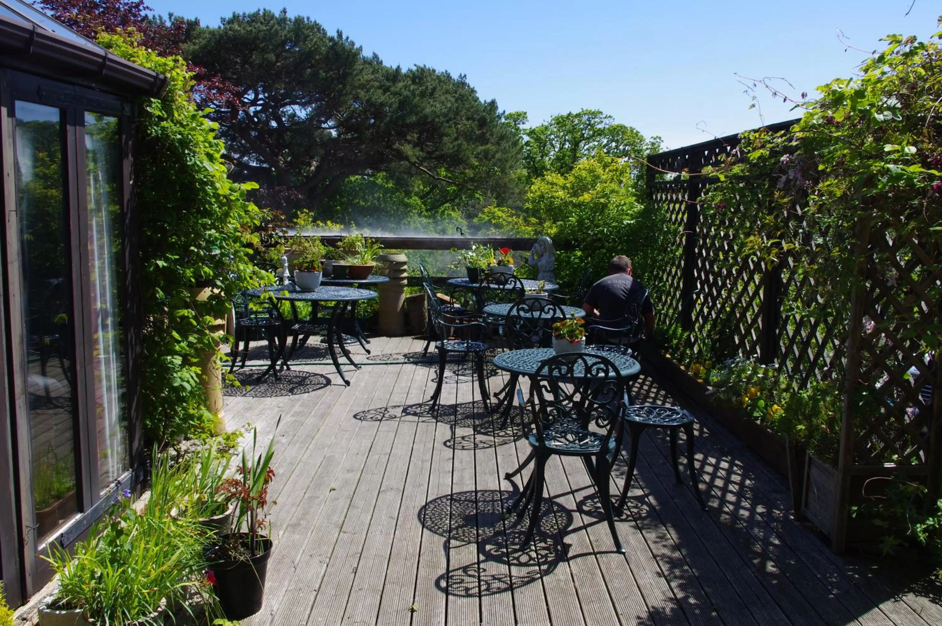 Patio in The Grange B&B