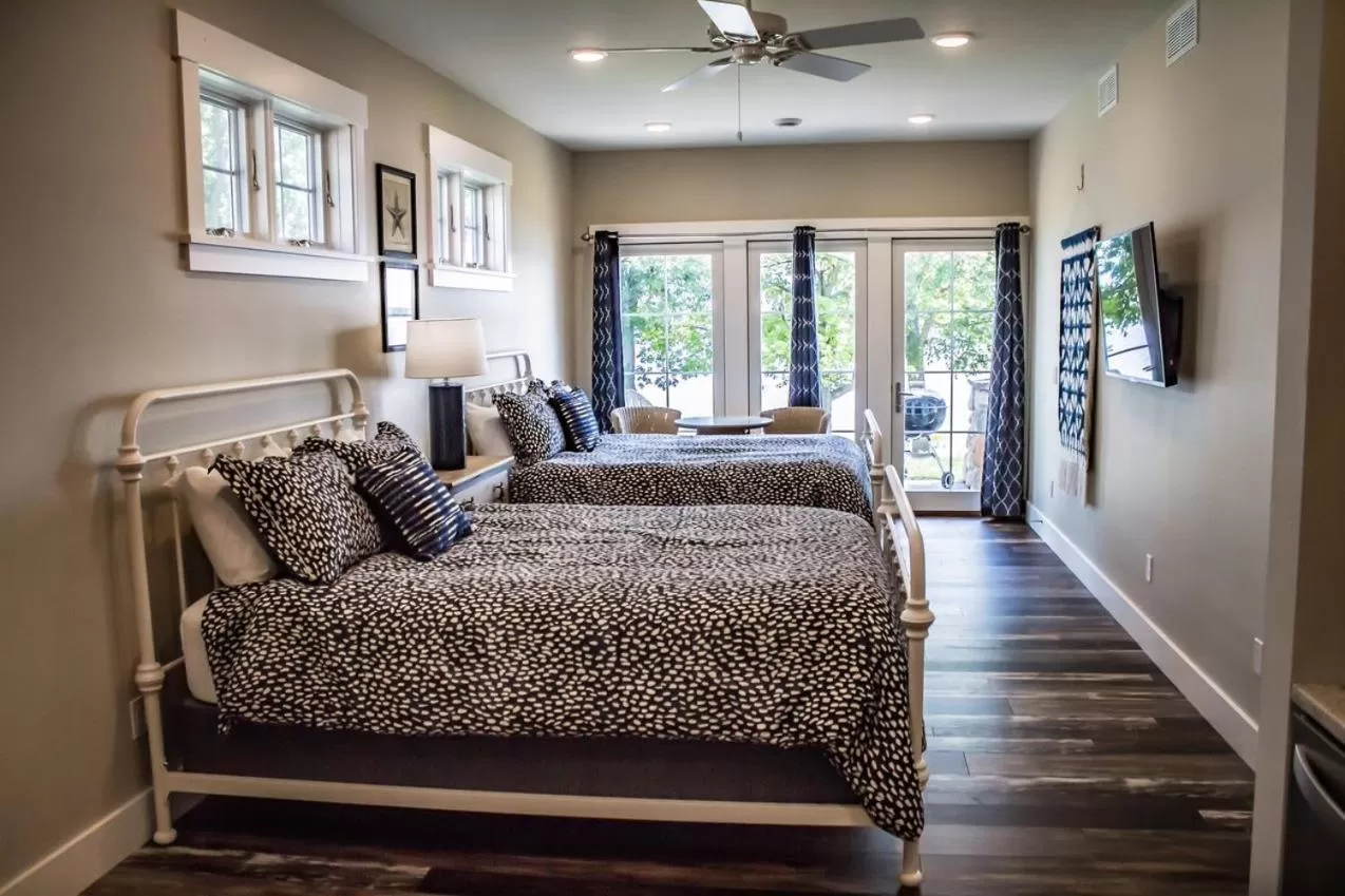 Bed in Quarterdeck Resort