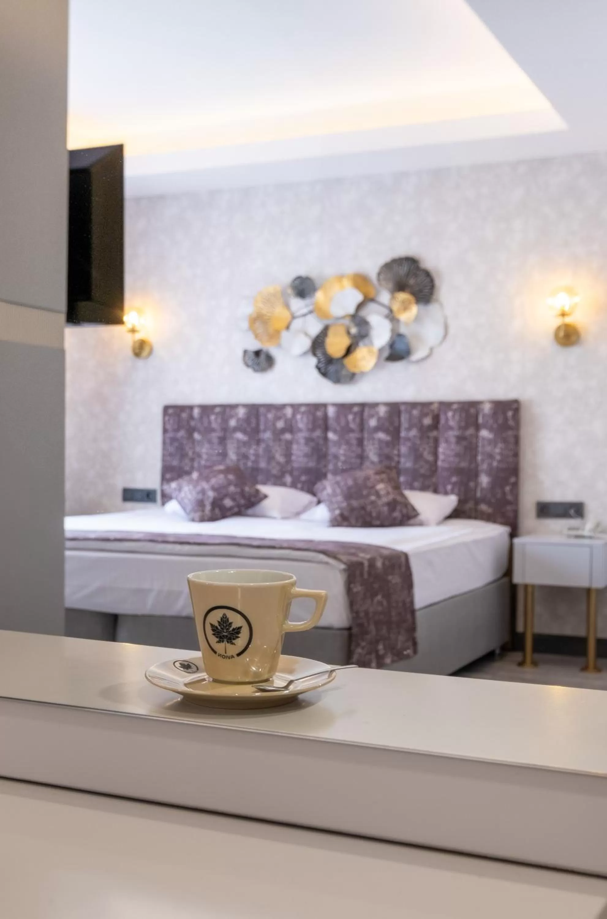 Bed in Avion Suite Hotel