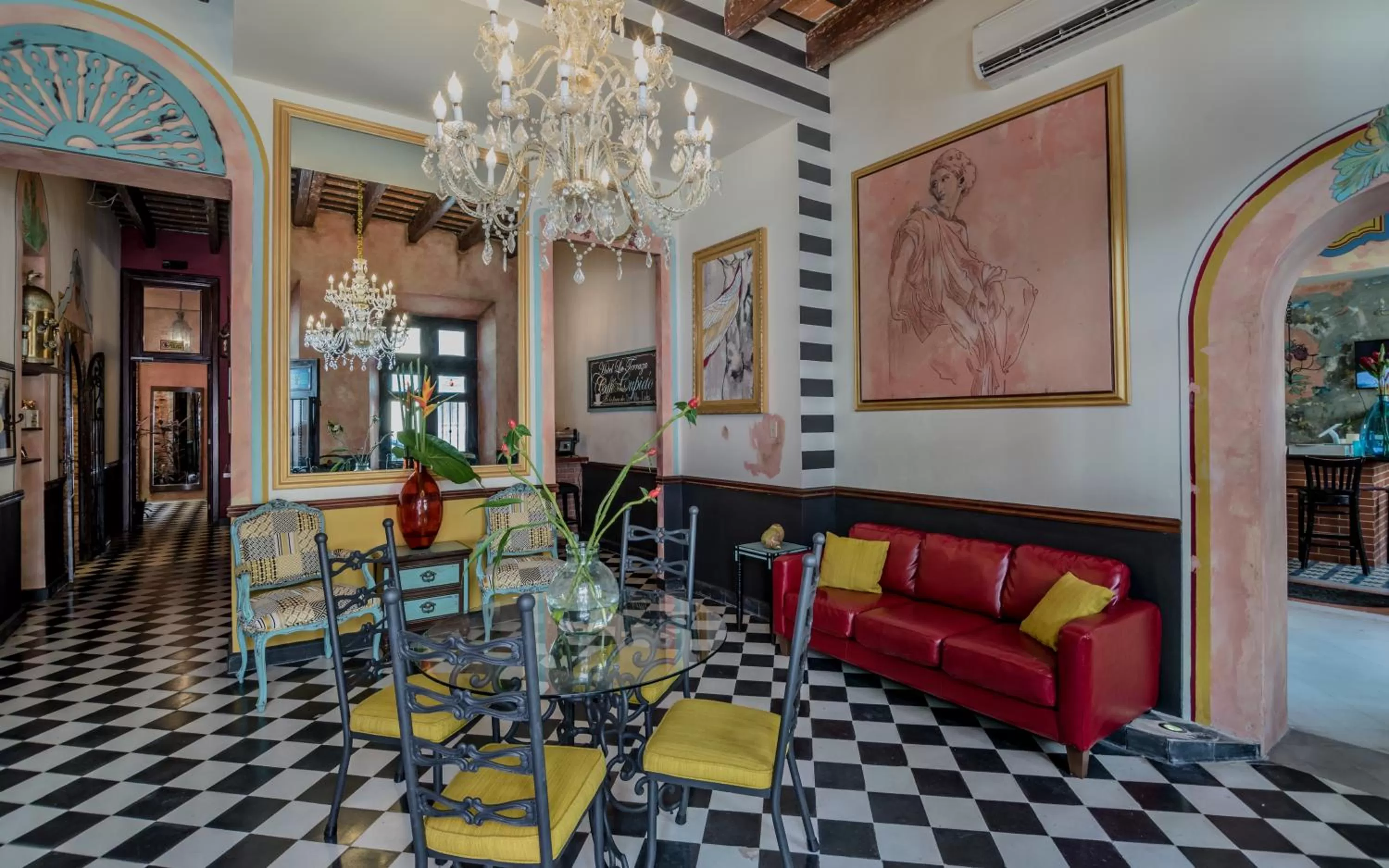 Lobby or reception in La Terraza de San Juan