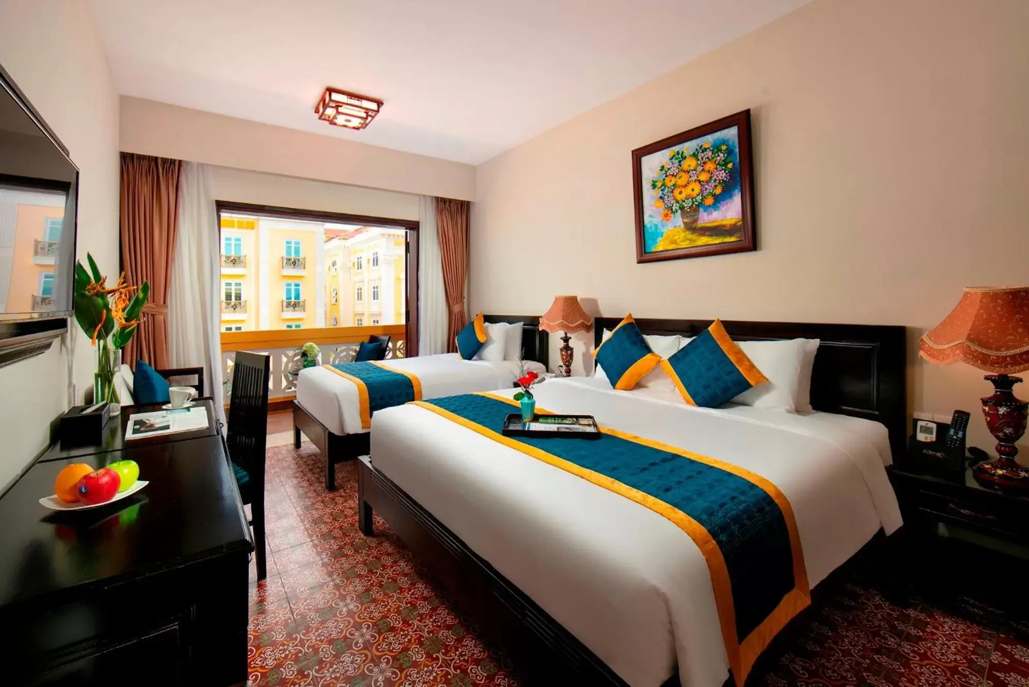 Deluxe Triple or Family in La Charm Hoi An Hotel & Spa Deluxe Triple or Family in La Charm Hoi An Hotel & Spa