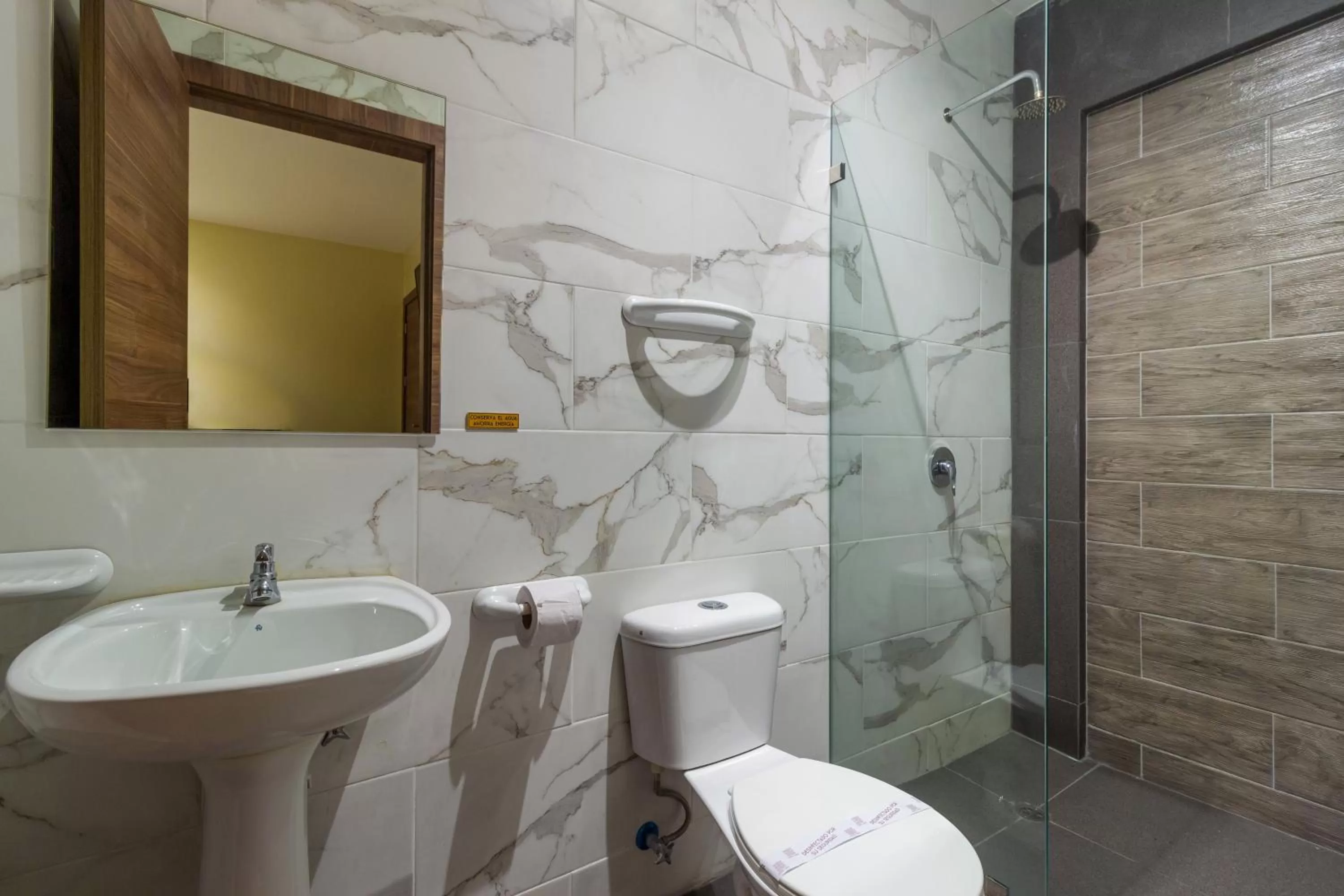 Shower in Hotel Sada