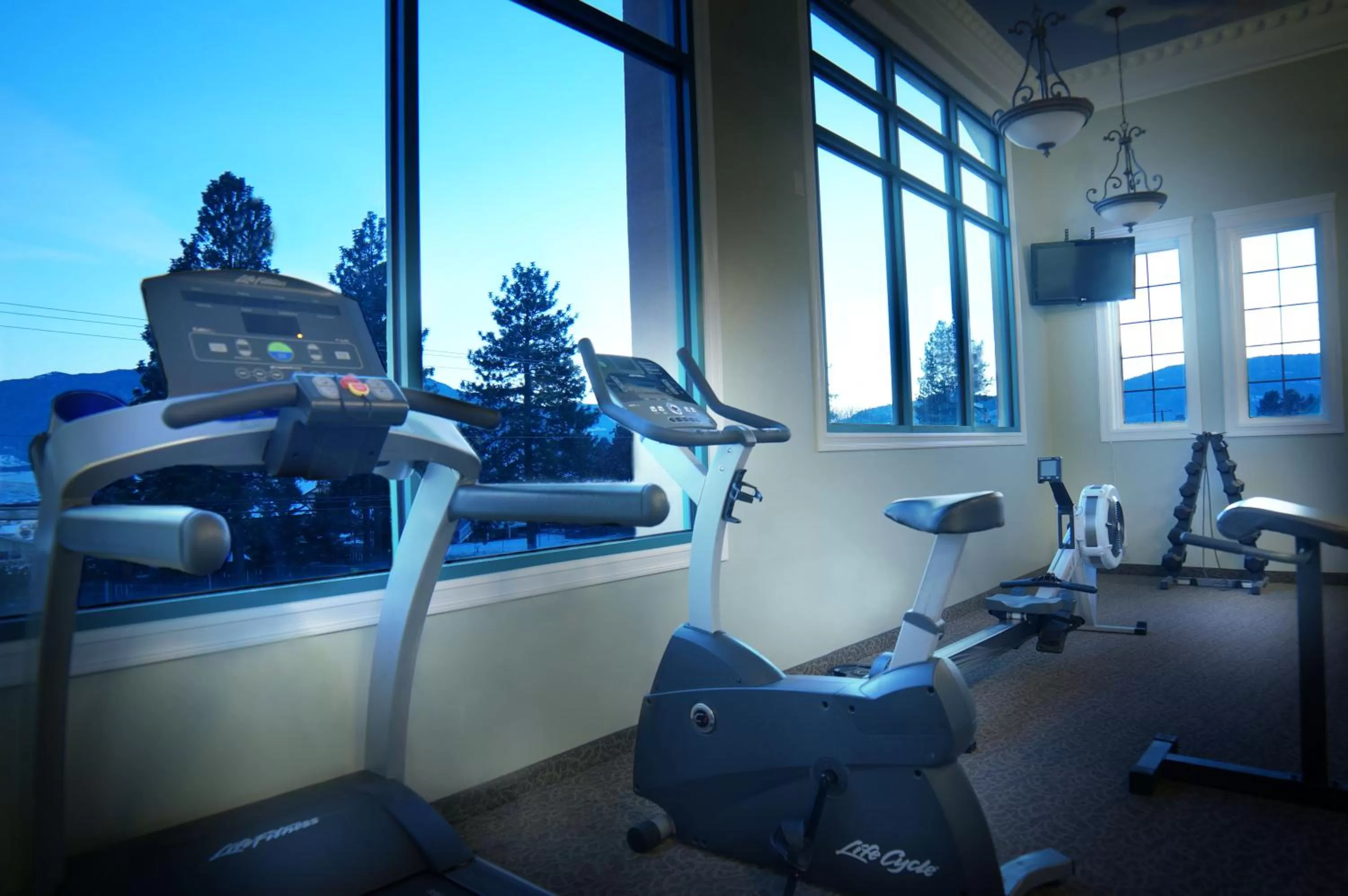 Fitness centre/facilities in Ramada Merritt