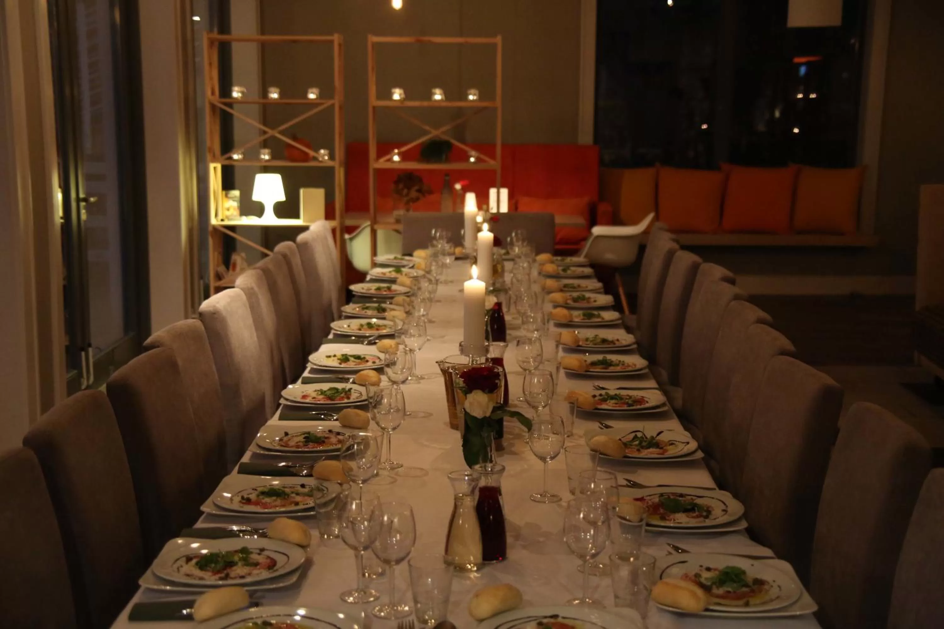 Restaurant/places to eat in Hotel Pomarańczowa Plaża