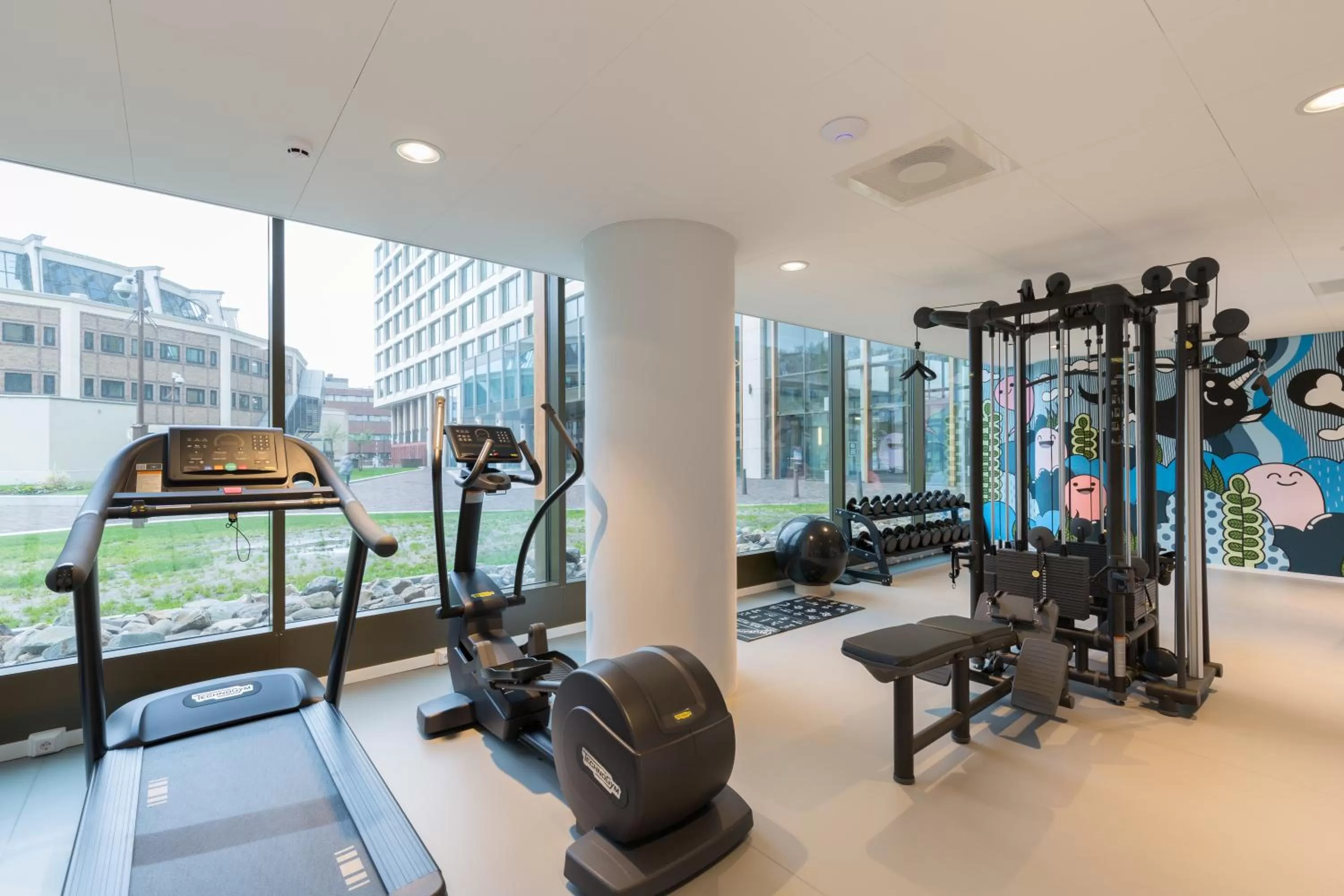 Fitness centre/facilities in PREMIER SUITES Rotterdam