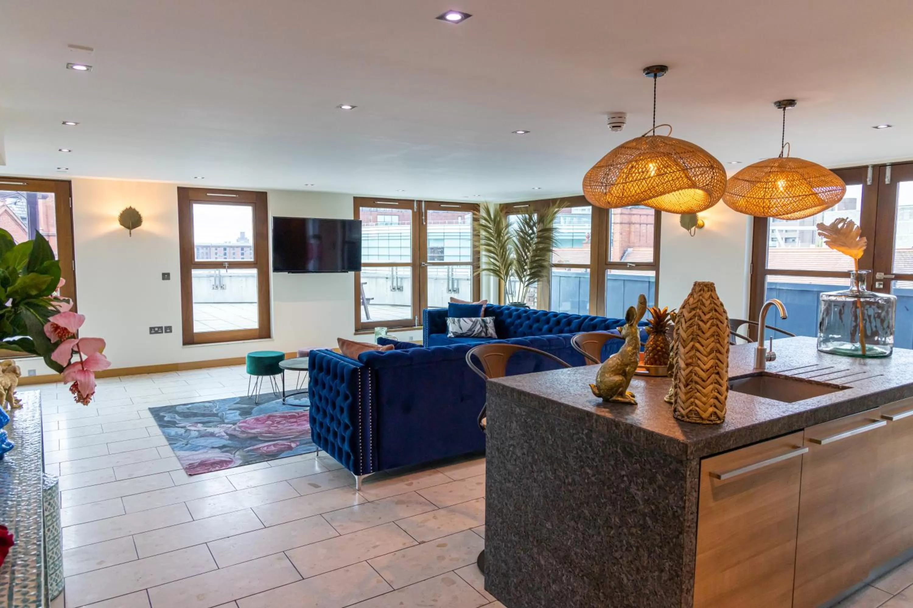 Kitchen or kitchenette in Posh Pads - Liverpool 1 - Apart-Hotel