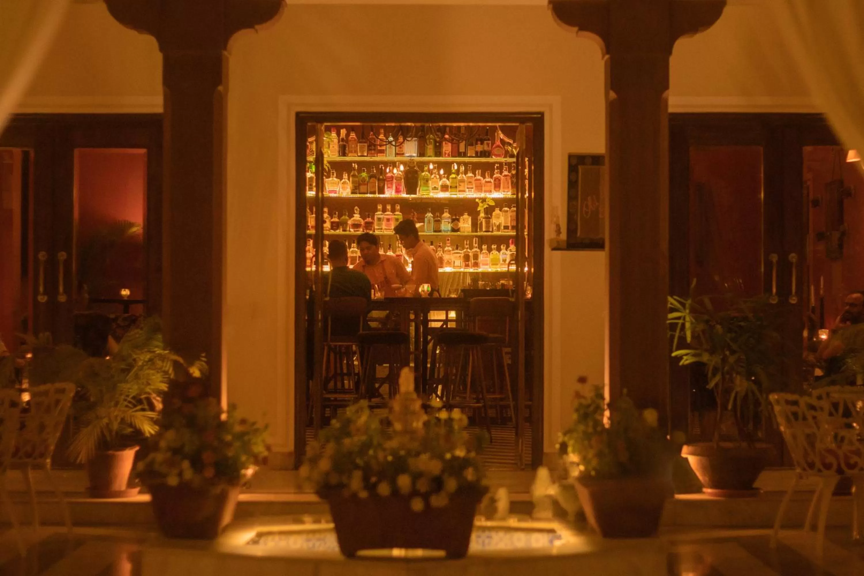 Lounge or bar in Daspan House