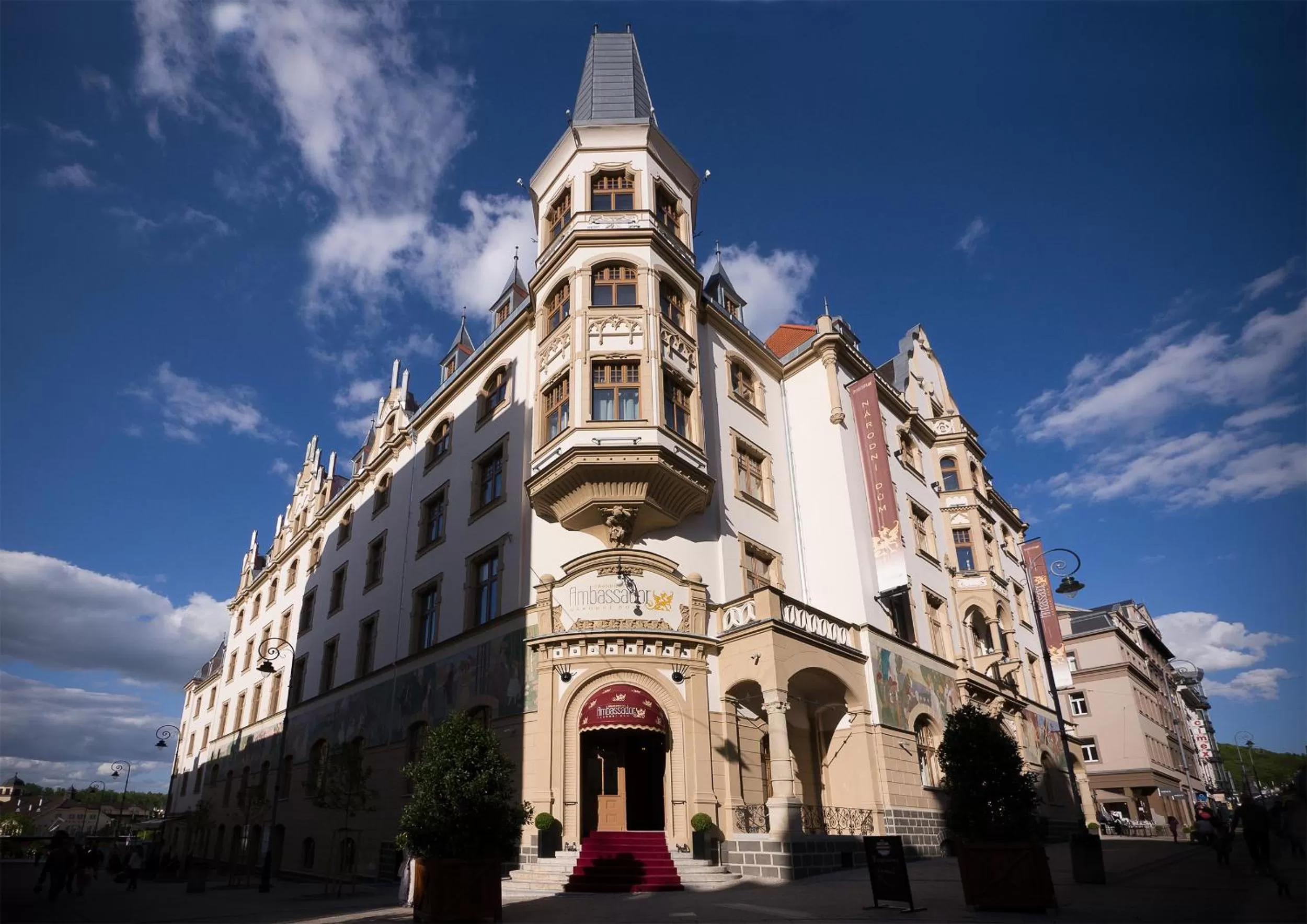 Facade/entrance in Grandhotel Ambassador Národní Dům