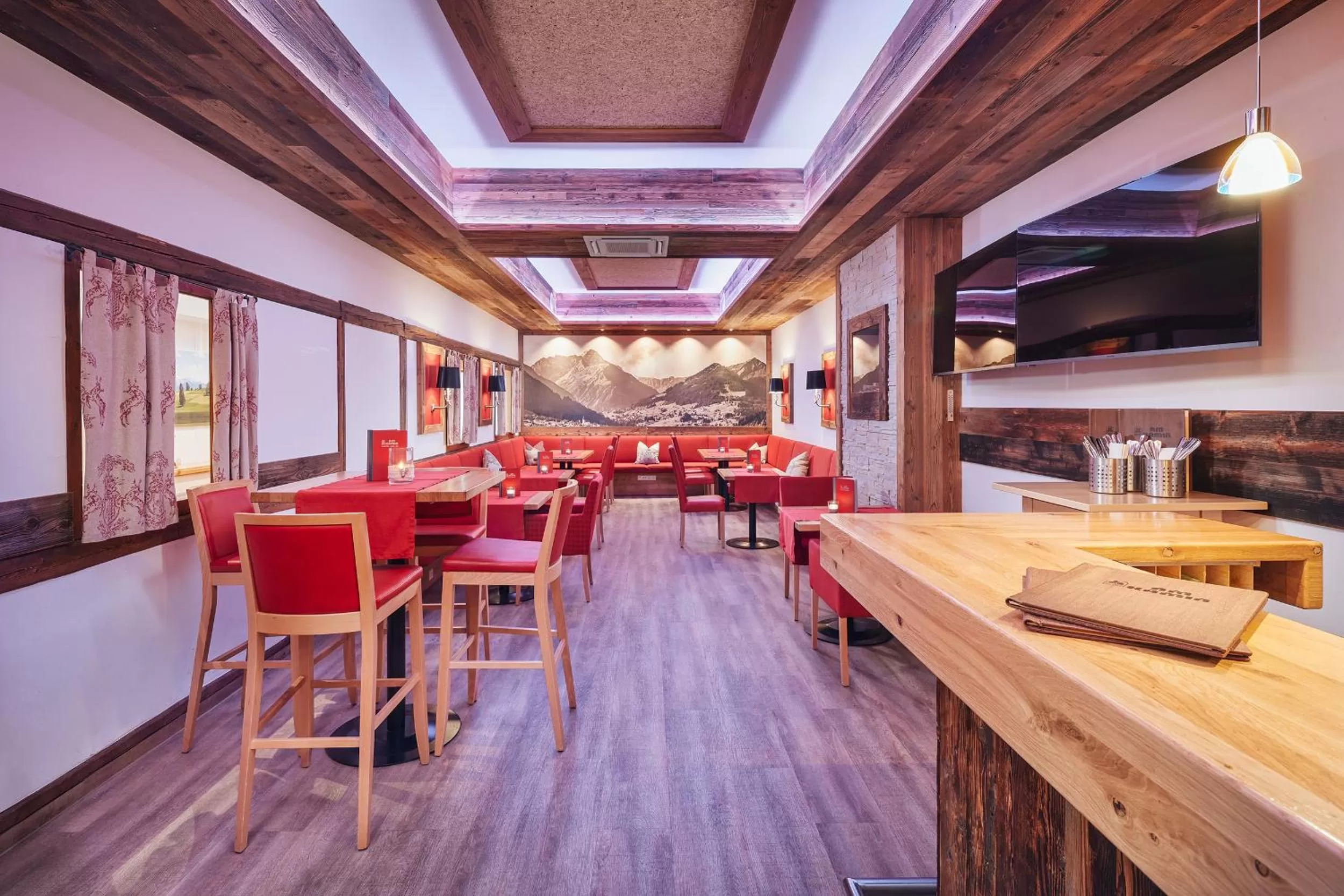 Lounge or bar in Hotel Am Kamin