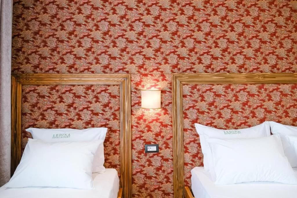 Bed in Ledina Hotel