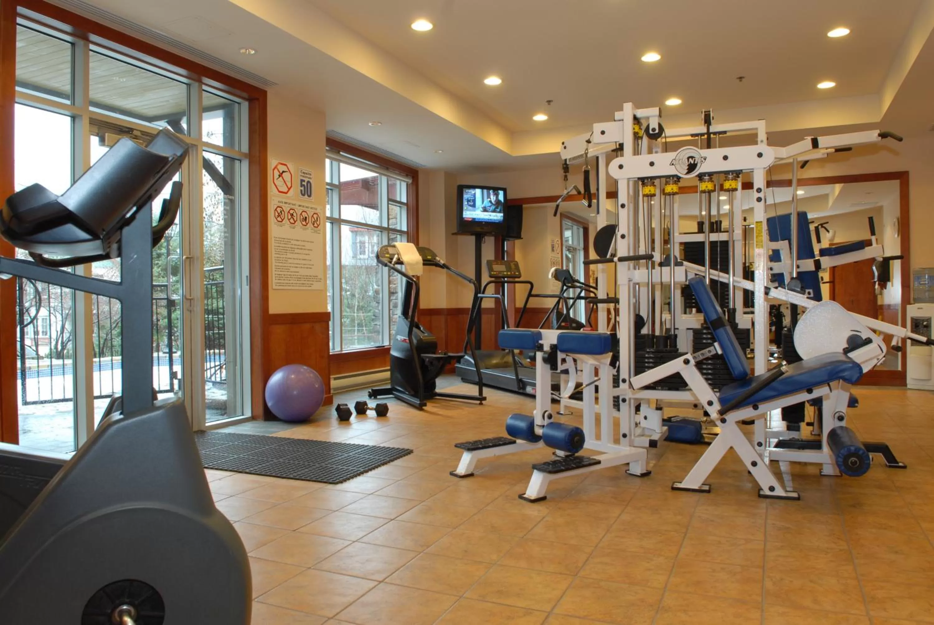 Fitness centre/facilities in Sommet Des Neiges