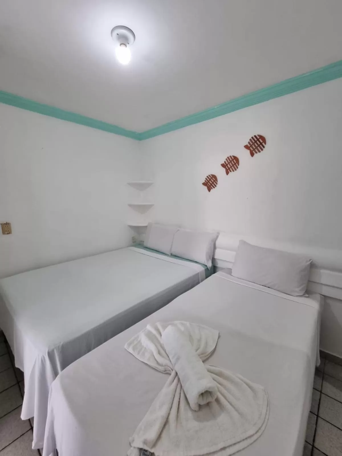 Bed in Ecomar Pousada