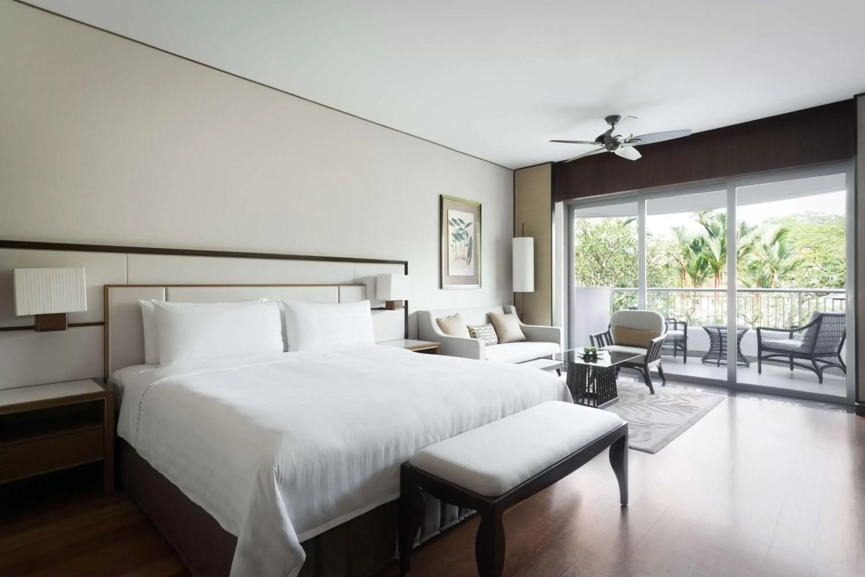 Garden Wing Deluxe City King in Shangri-La Singapore Garden Wing Deluxe City King in Shangri-La Singapore