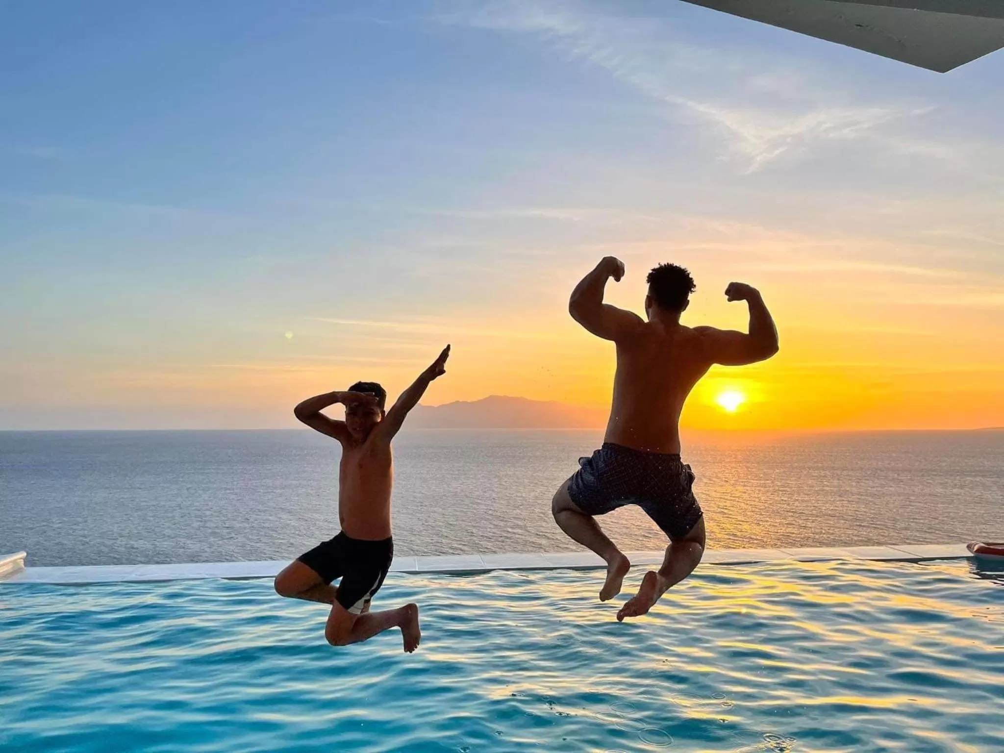 Swimming pool in Fogo Boutique Hotel