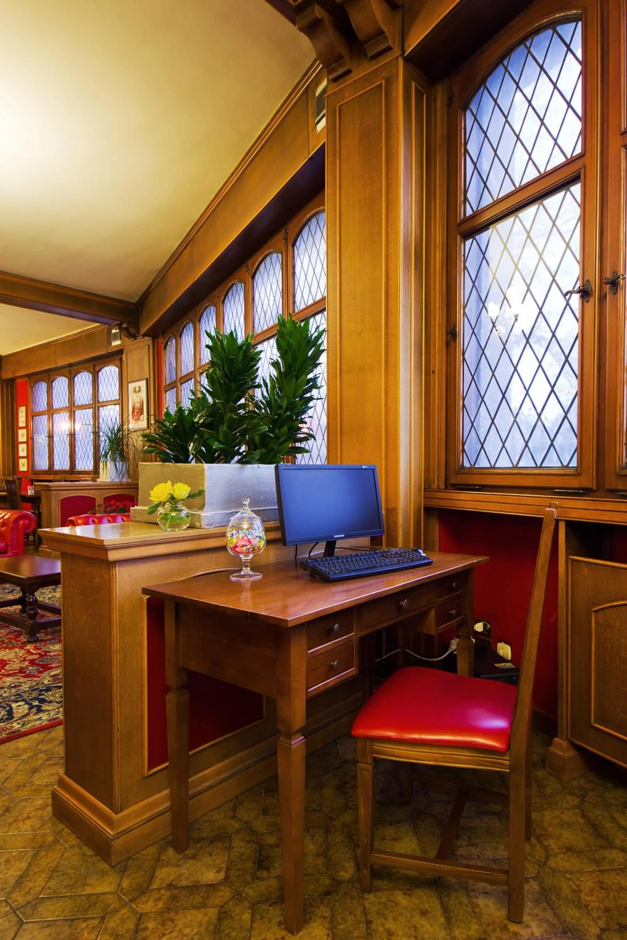 Lobby or reception in Hotel Città Dei Mille