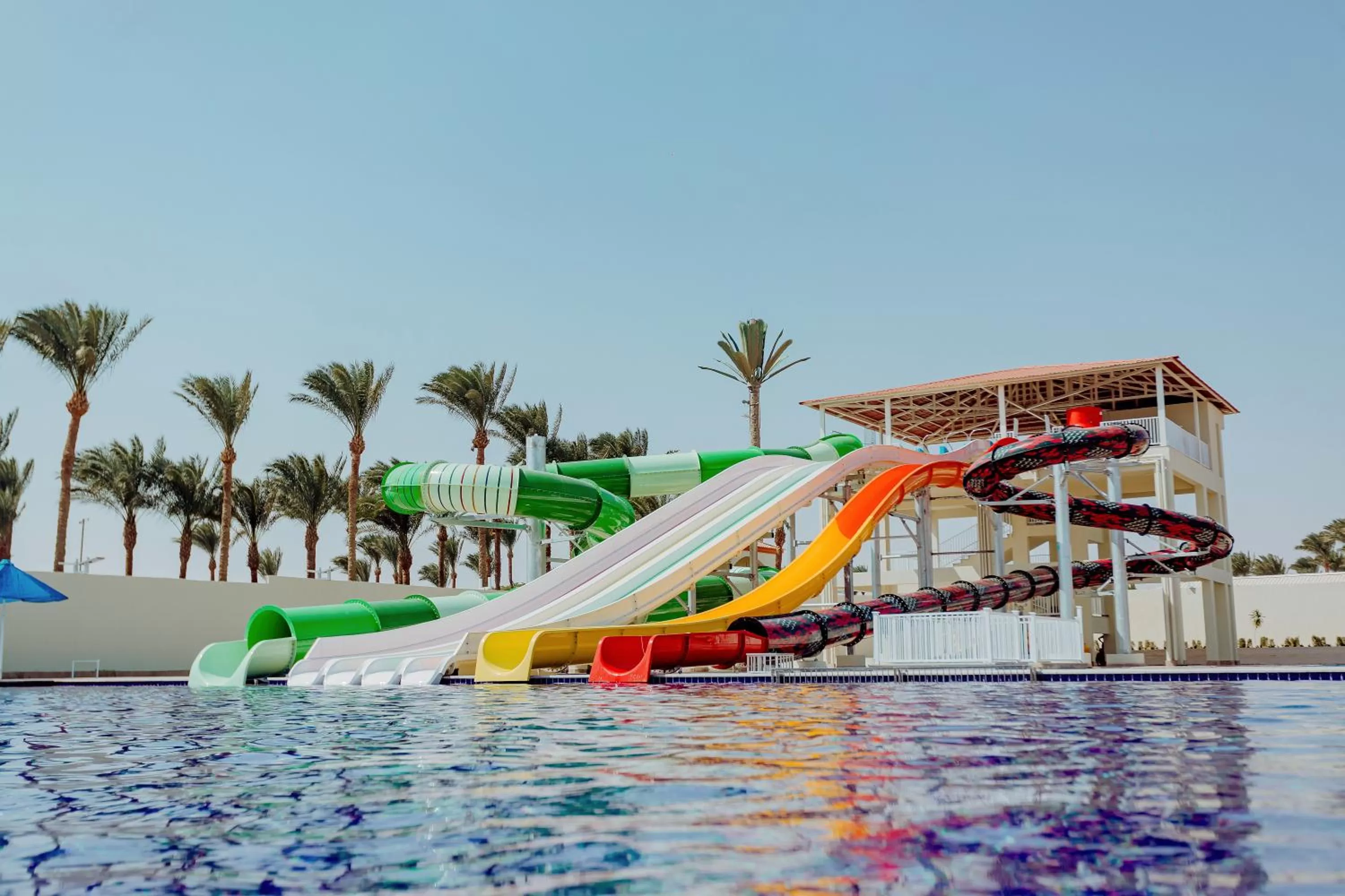 Aqua park in Pickalbatros Dana Beach Resort - Aqua Park