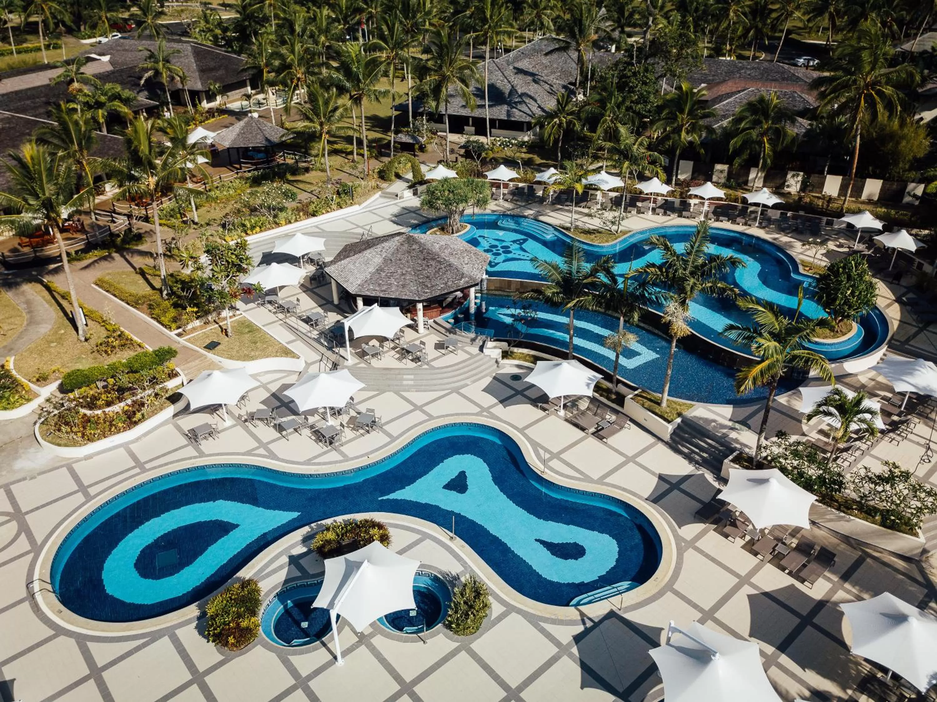 Bird's eye view in Warwick Le Lagon Resort & Spa, Vanuatu