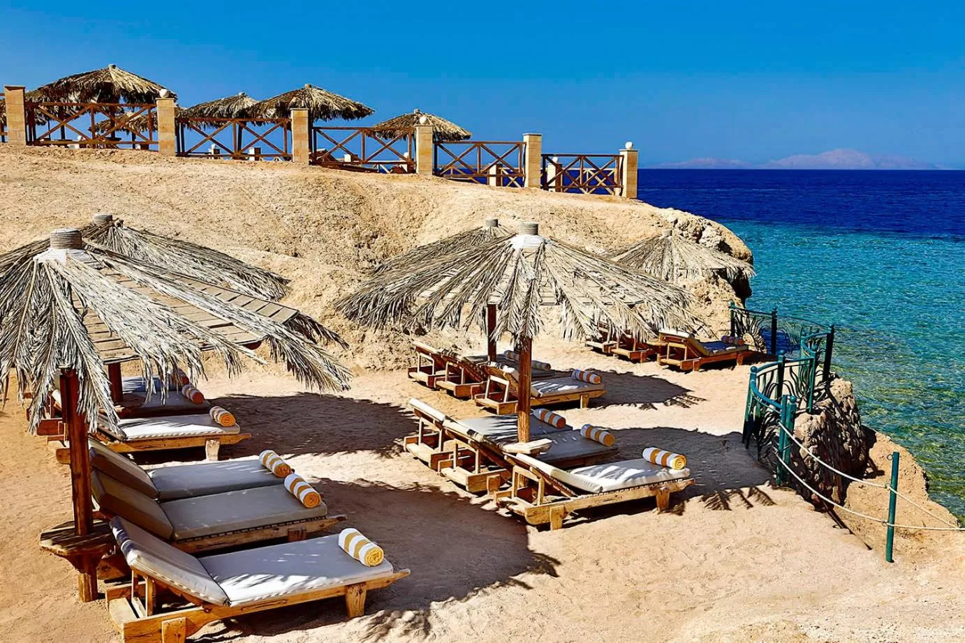 Beach in Safir Sharm Waterfalls Resort
