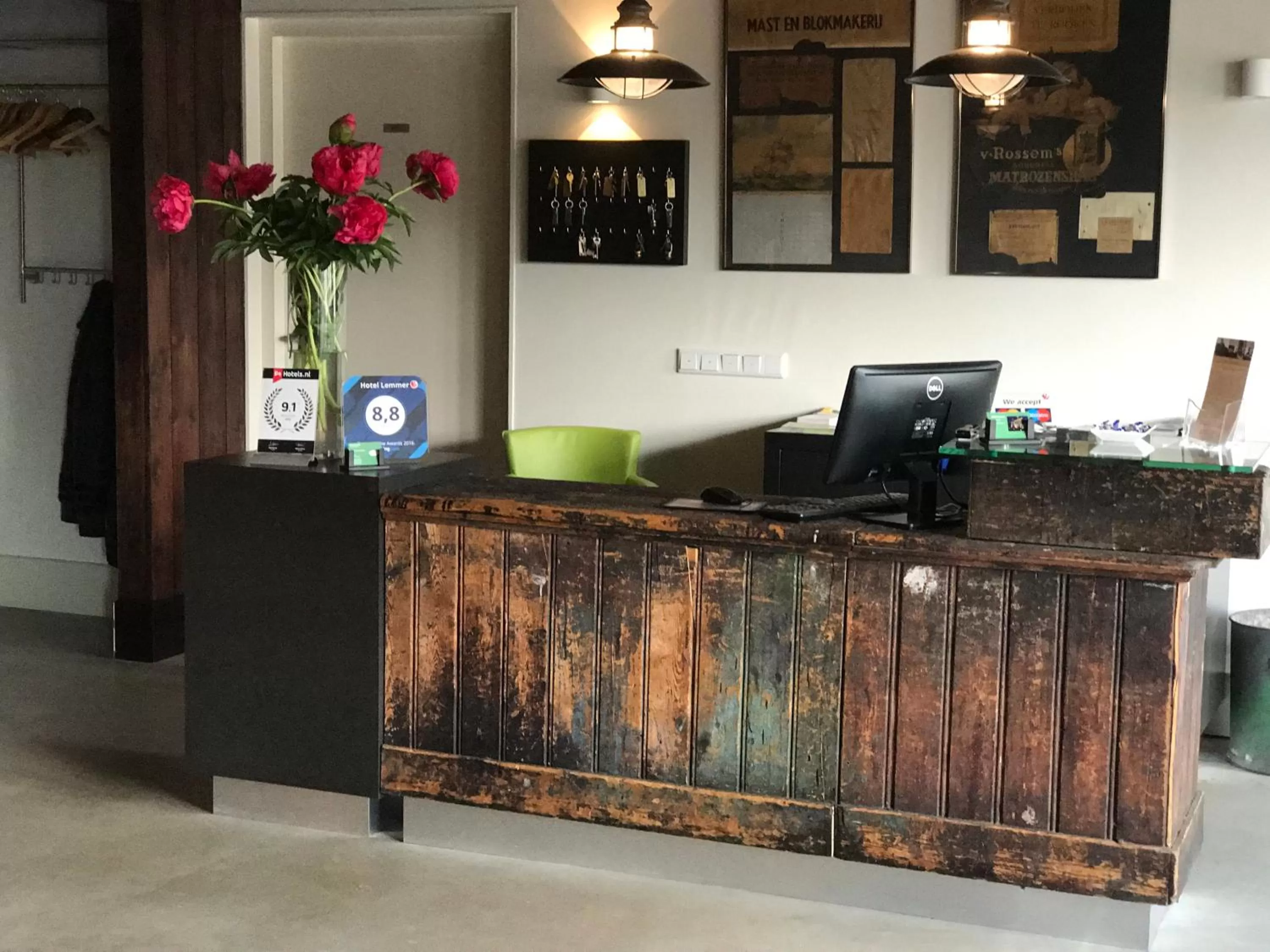 Lobby or reception in Hotel Lemmer