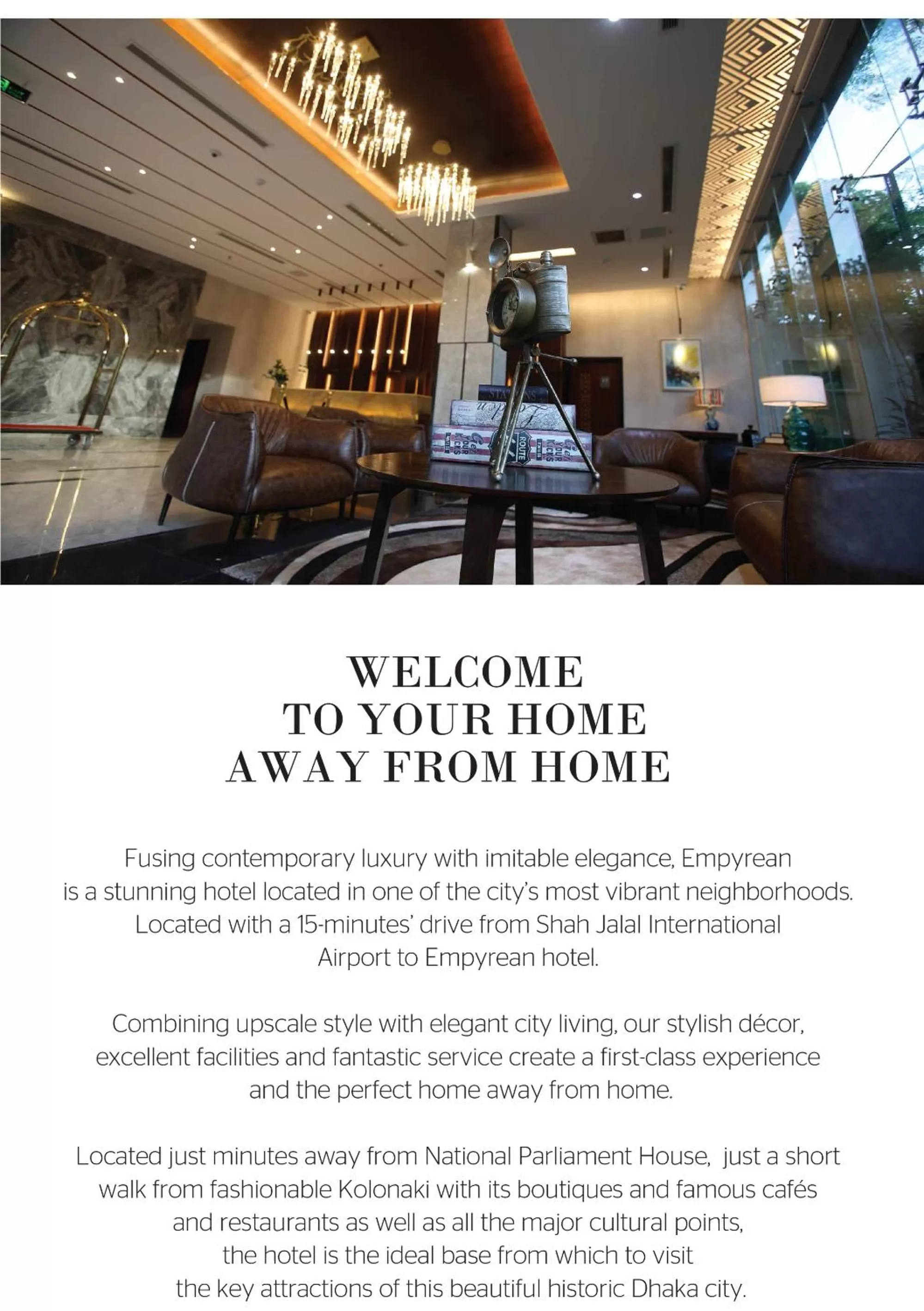 Text overlay in Empyrean Dhaka City Centre