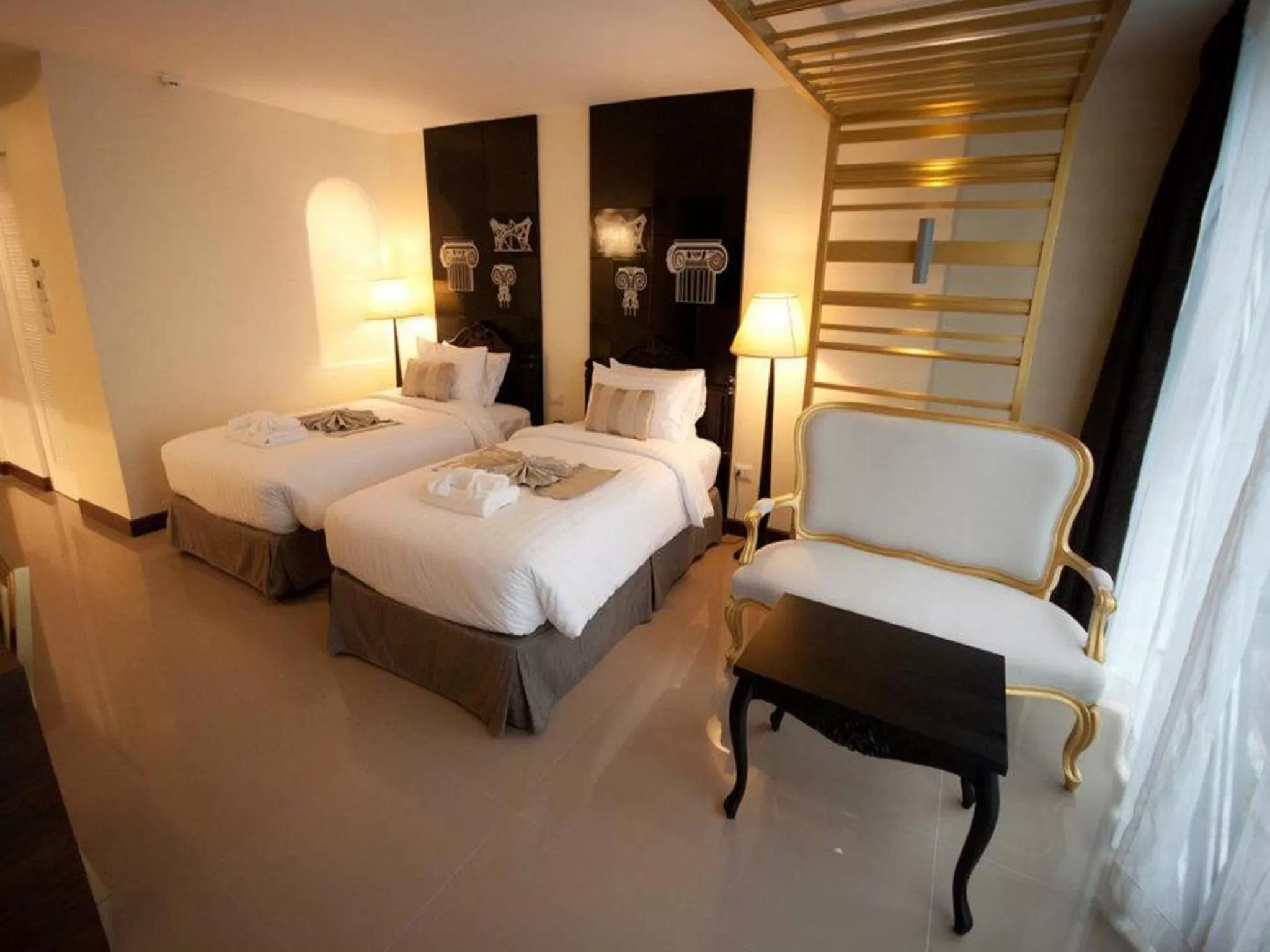 Decorative detail, Bed in Nimman Mai Design Hotel Chiang Mai