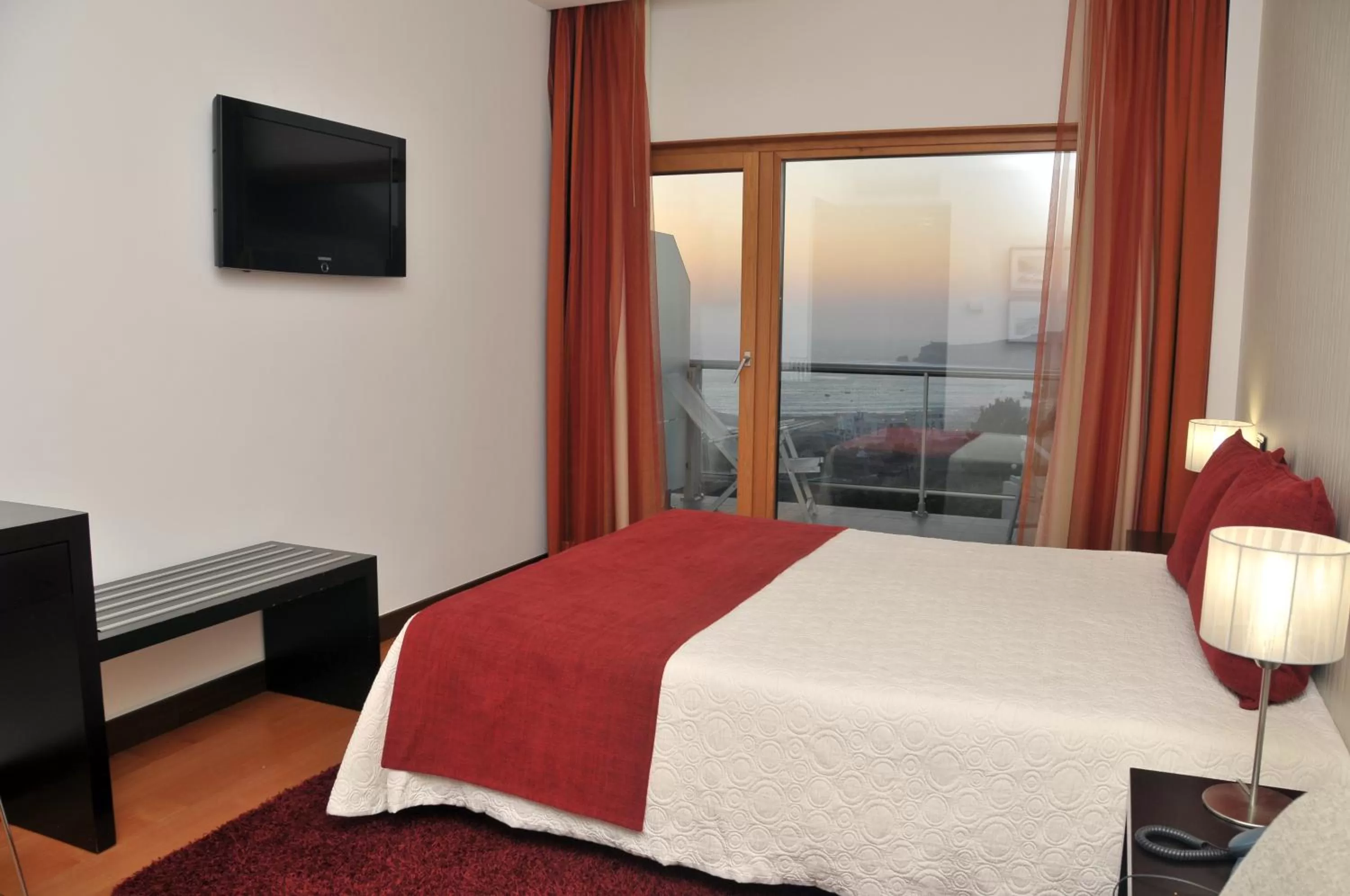 Bed in Hotel Miramar Sul