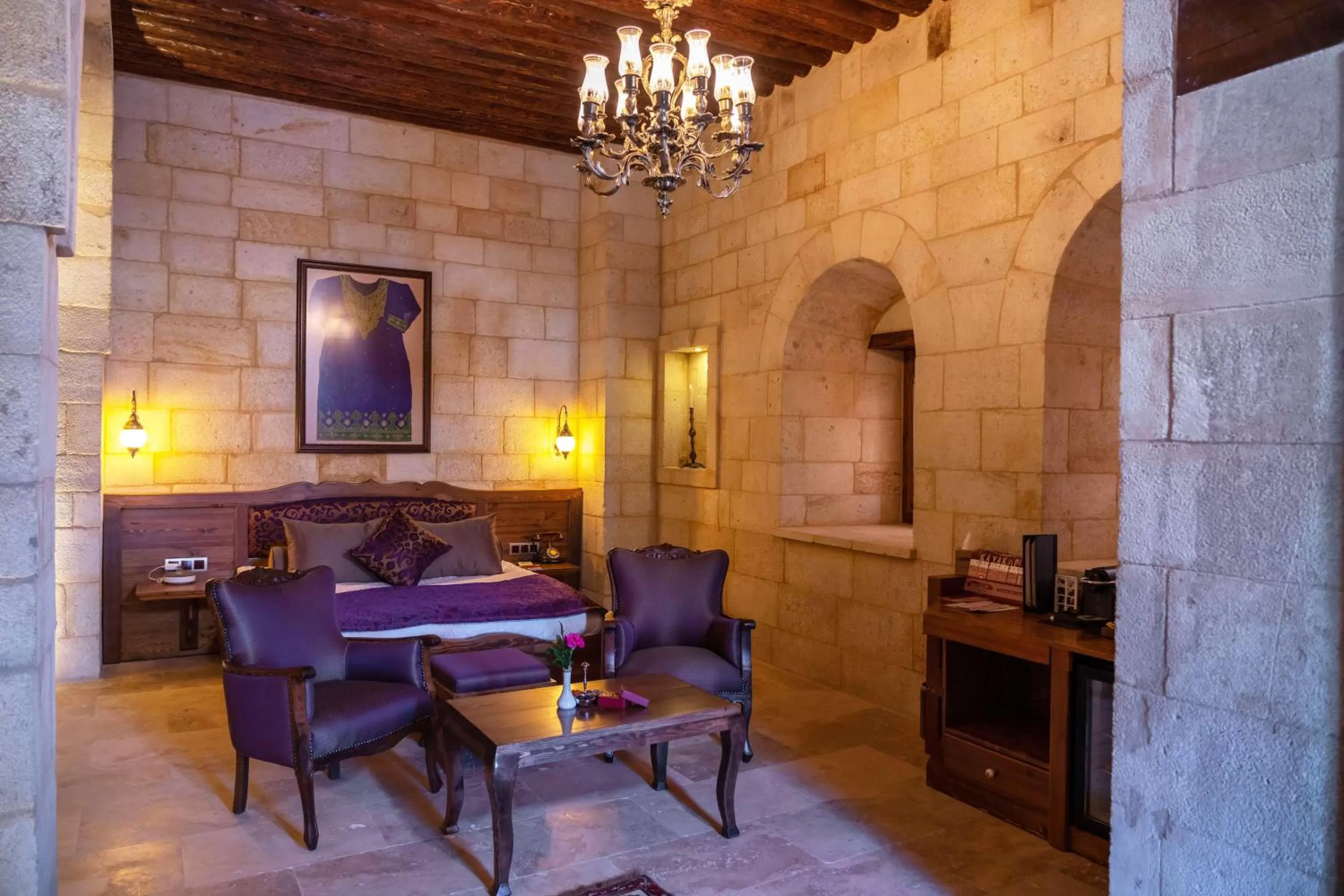 Bedroom in Kayakapi Premium Caves Cappadocia