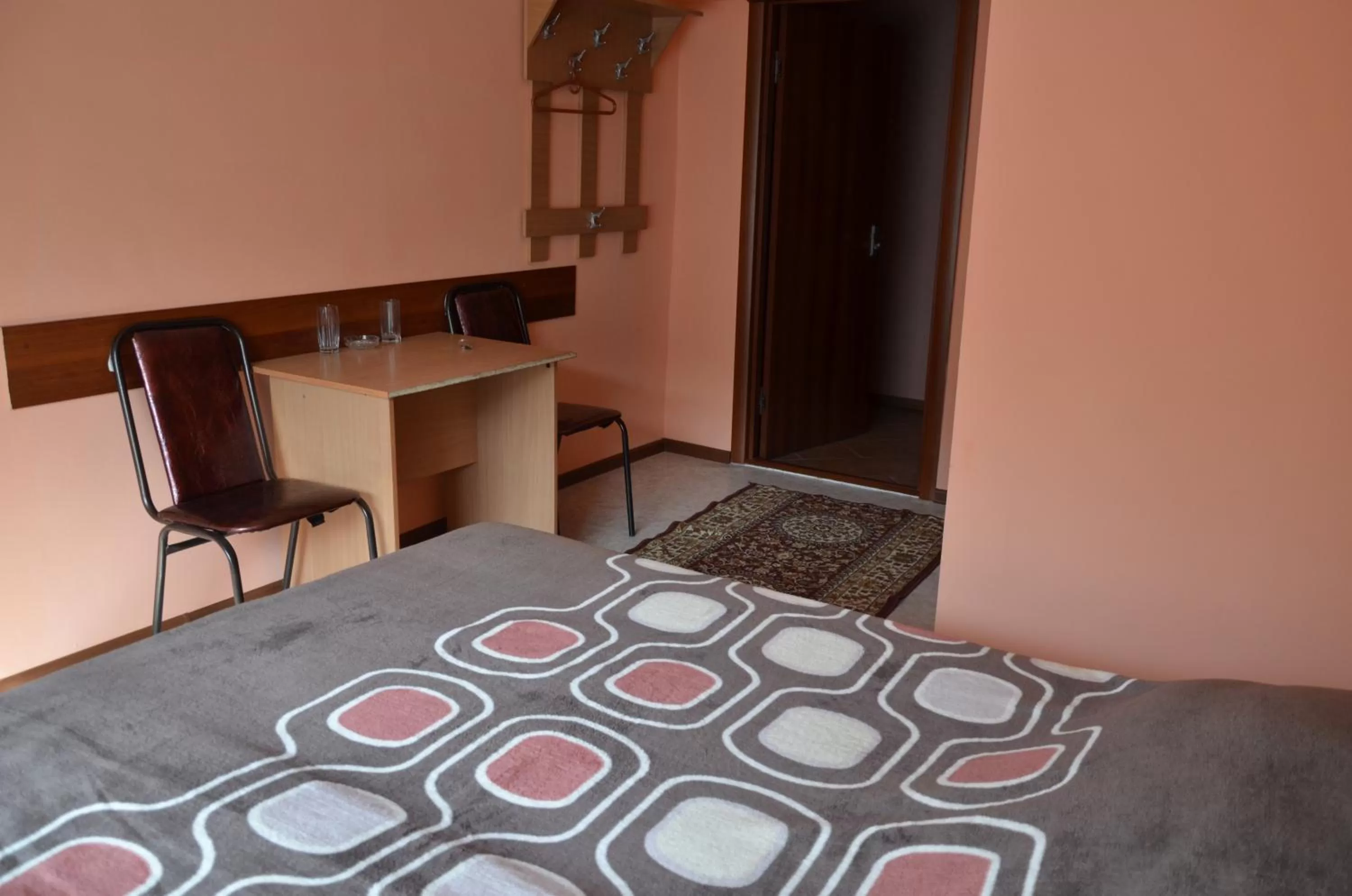 Decorative detail, Bed in Hotel Kezdesu