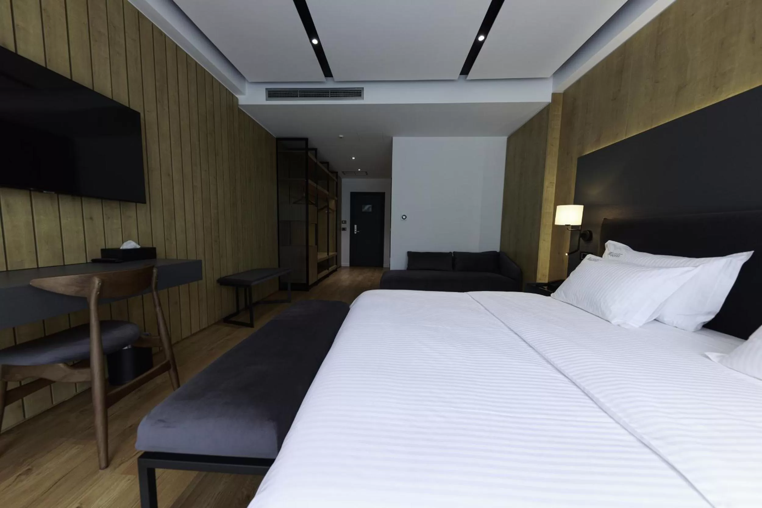 Bedroom in Hotel Uji Ftohte Tepelene