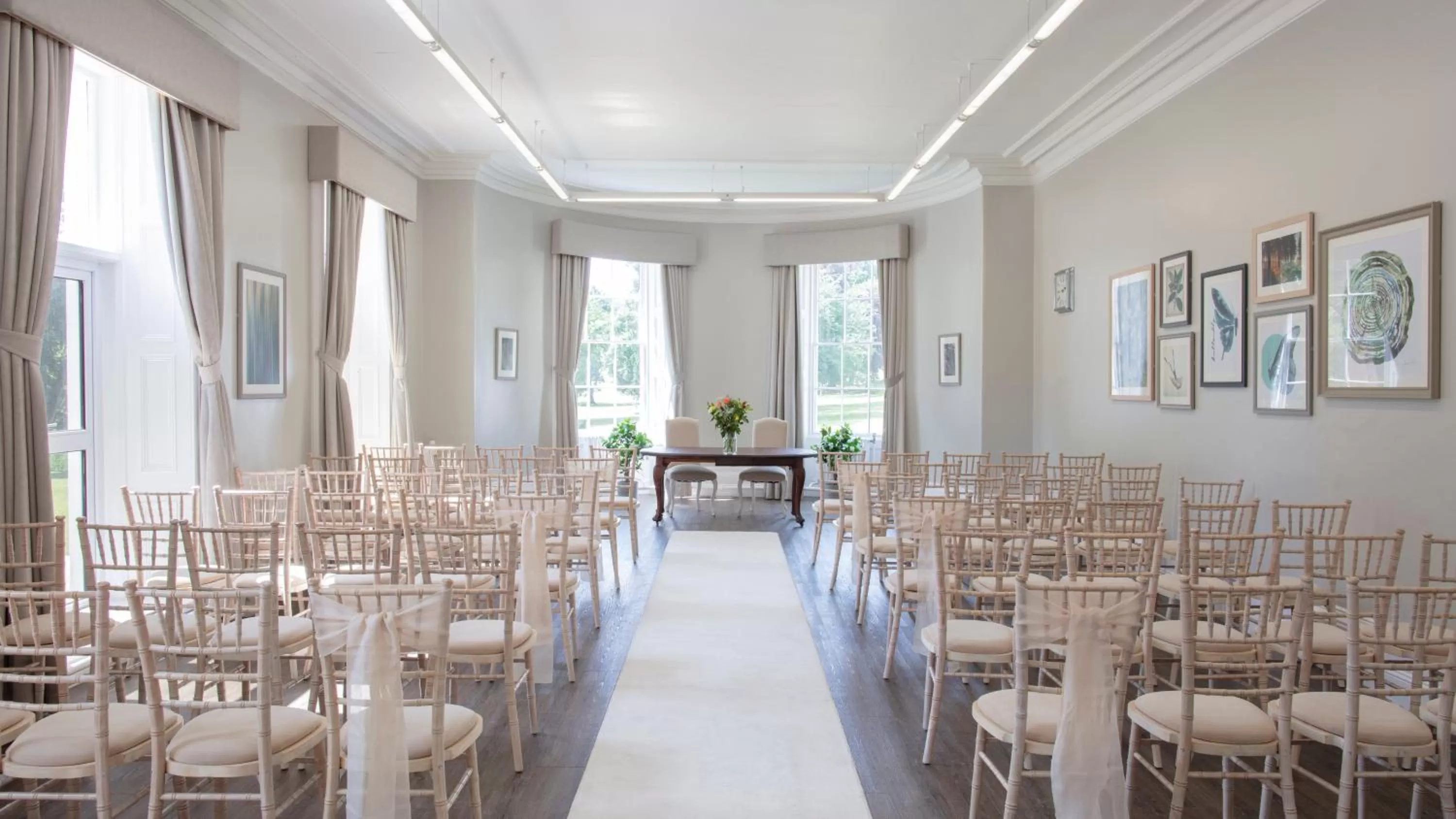 wedding in Eastwood Hall