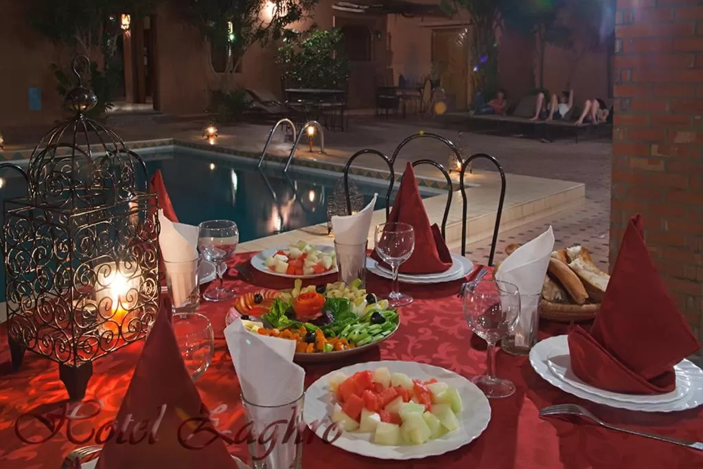 Lunch in Hôtel Restaurant Zaghro