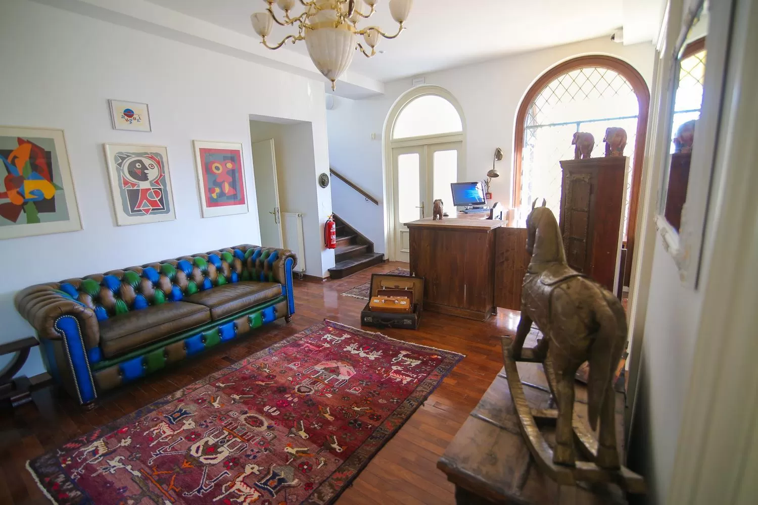 Lobby or reception in Hotel Vila Katrca