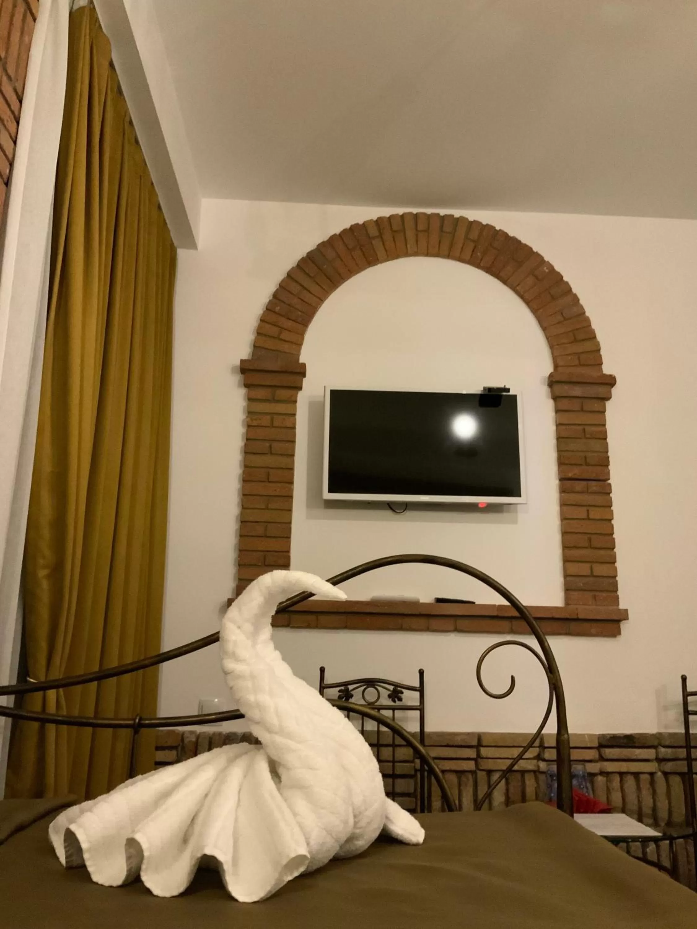 TV/Entertainment Center in Janashia Boutique Hotels