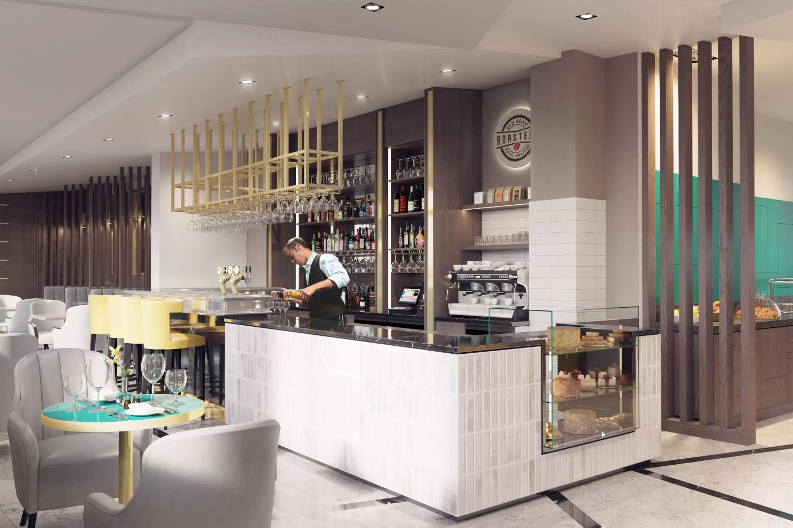 Food and drinks in Maldron Hotel Kevin Street, Dublin City