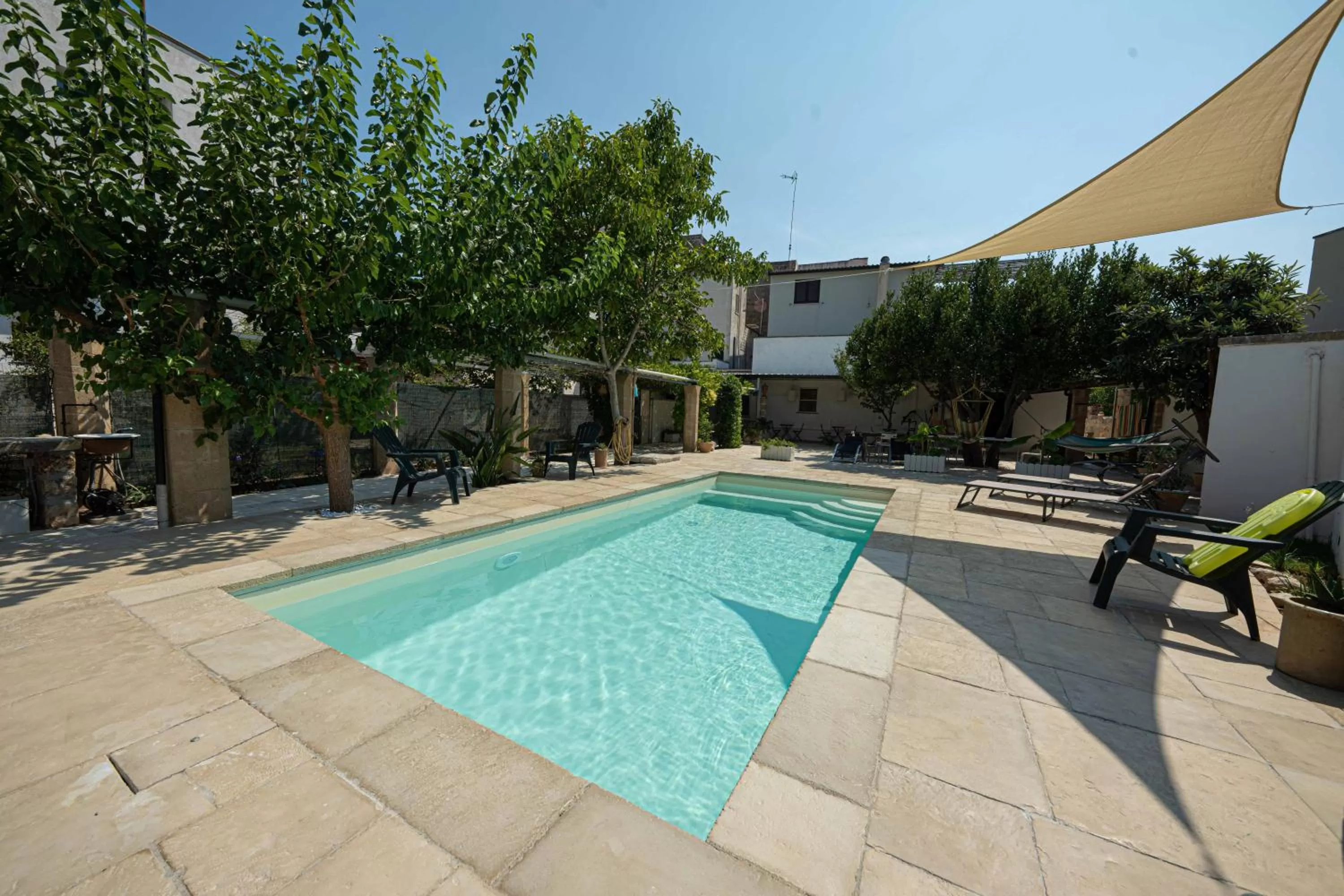 Garden in B&B Palazzo la Traja