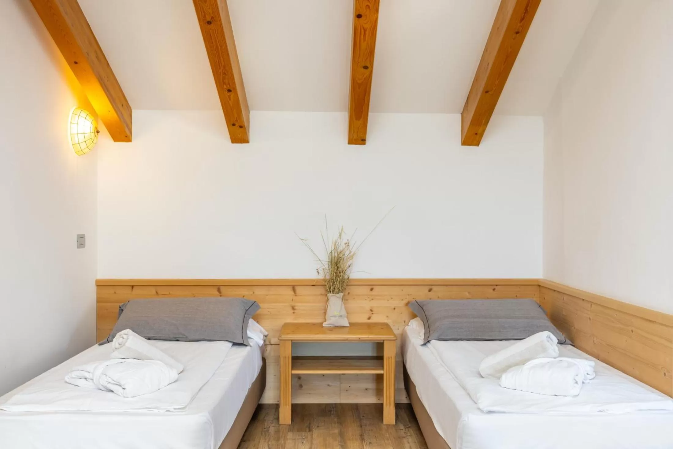 Bed in Miraval Hotel