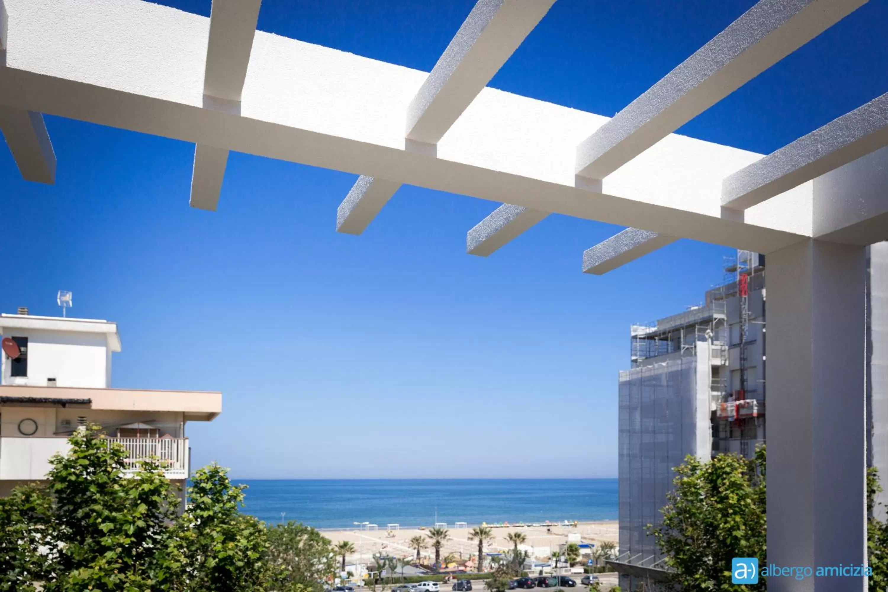 Sea view in Hotel Amicizia