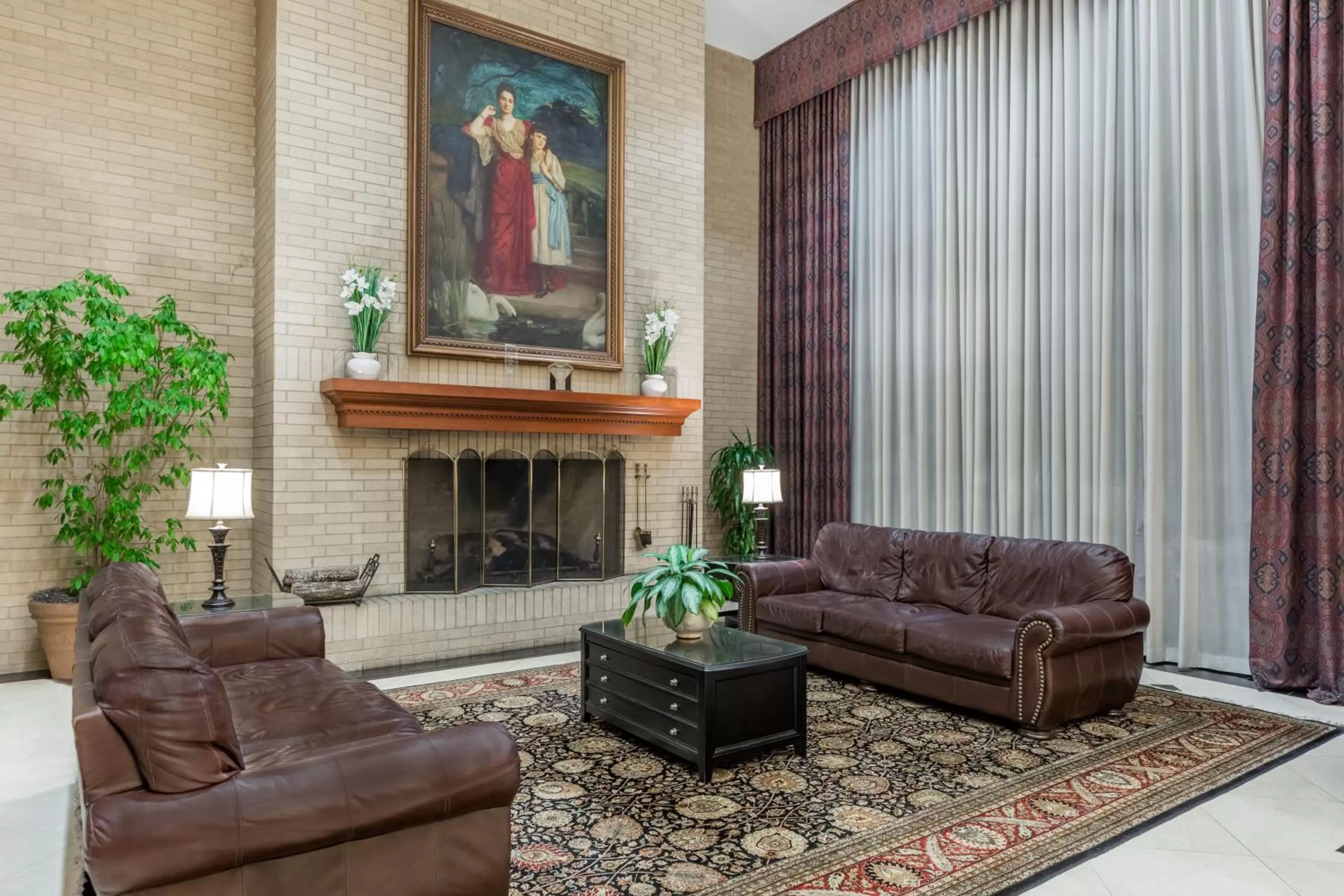 Lobby or reception in Wyndham Riverfront Hotel