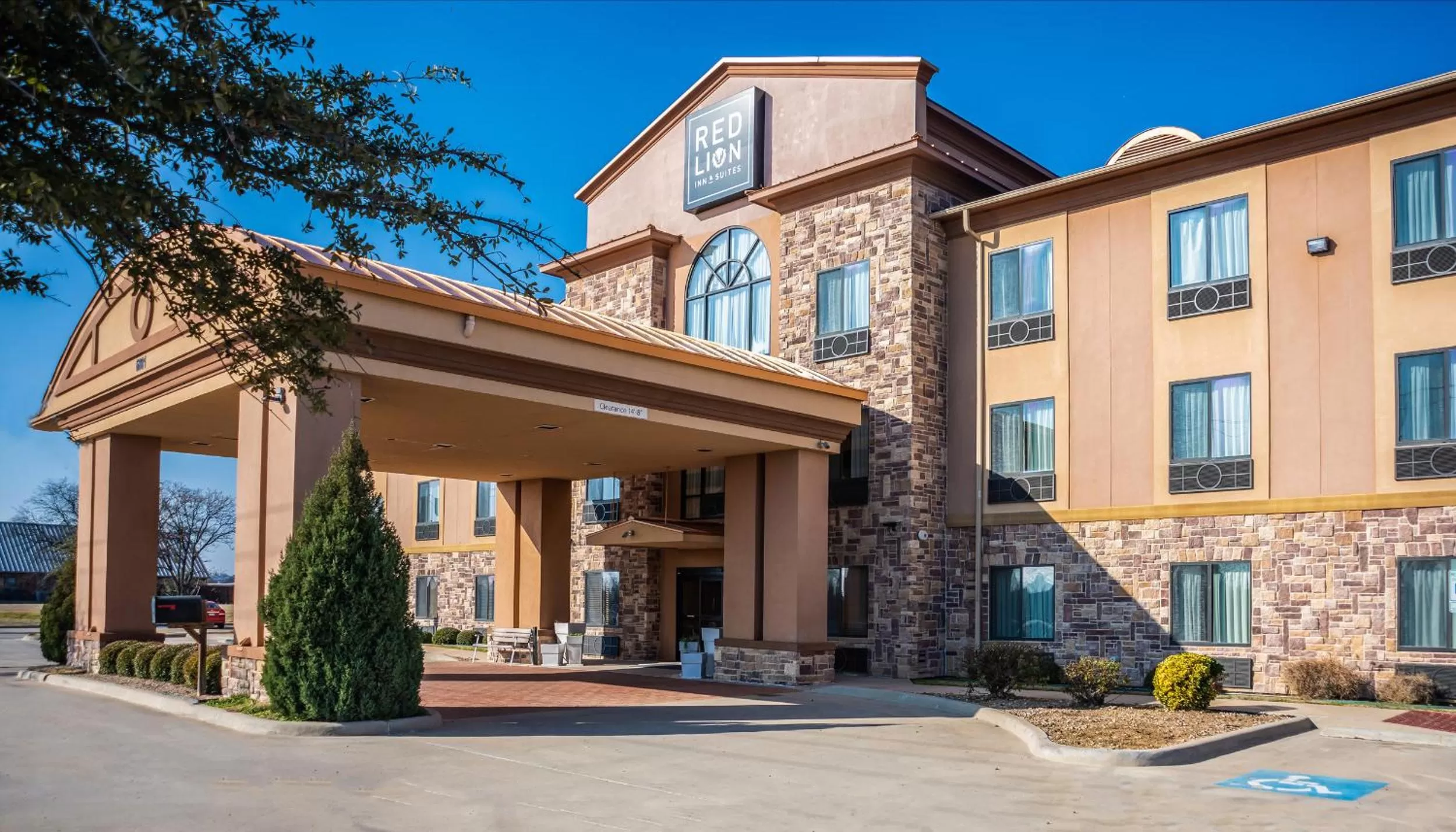 Property building in Red Lion Inn & Suites Mineral Wells