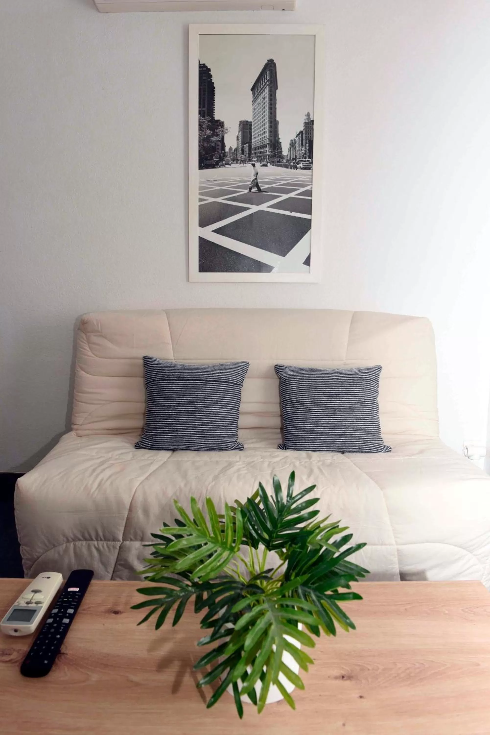 Seating area in Azur Hôtel