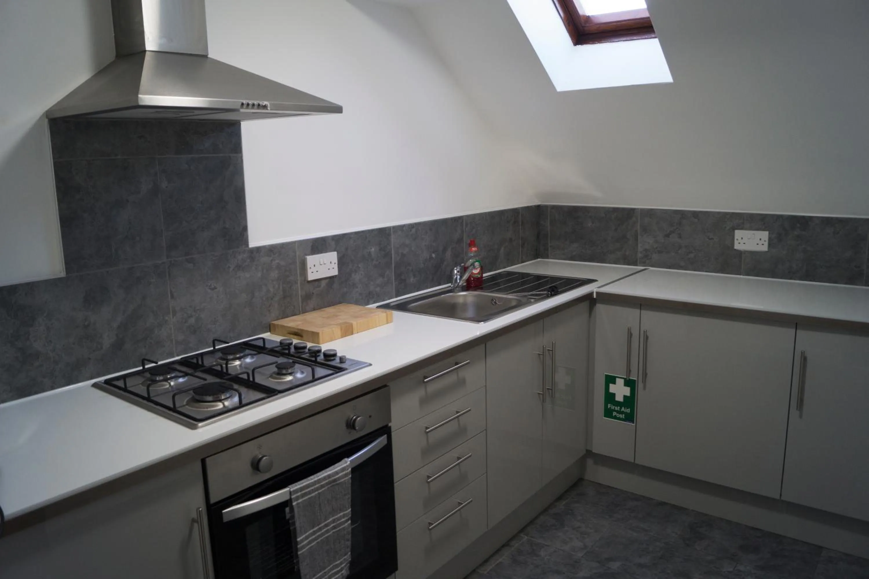 Kitchen or kitchenette in Kirks Korner Motel