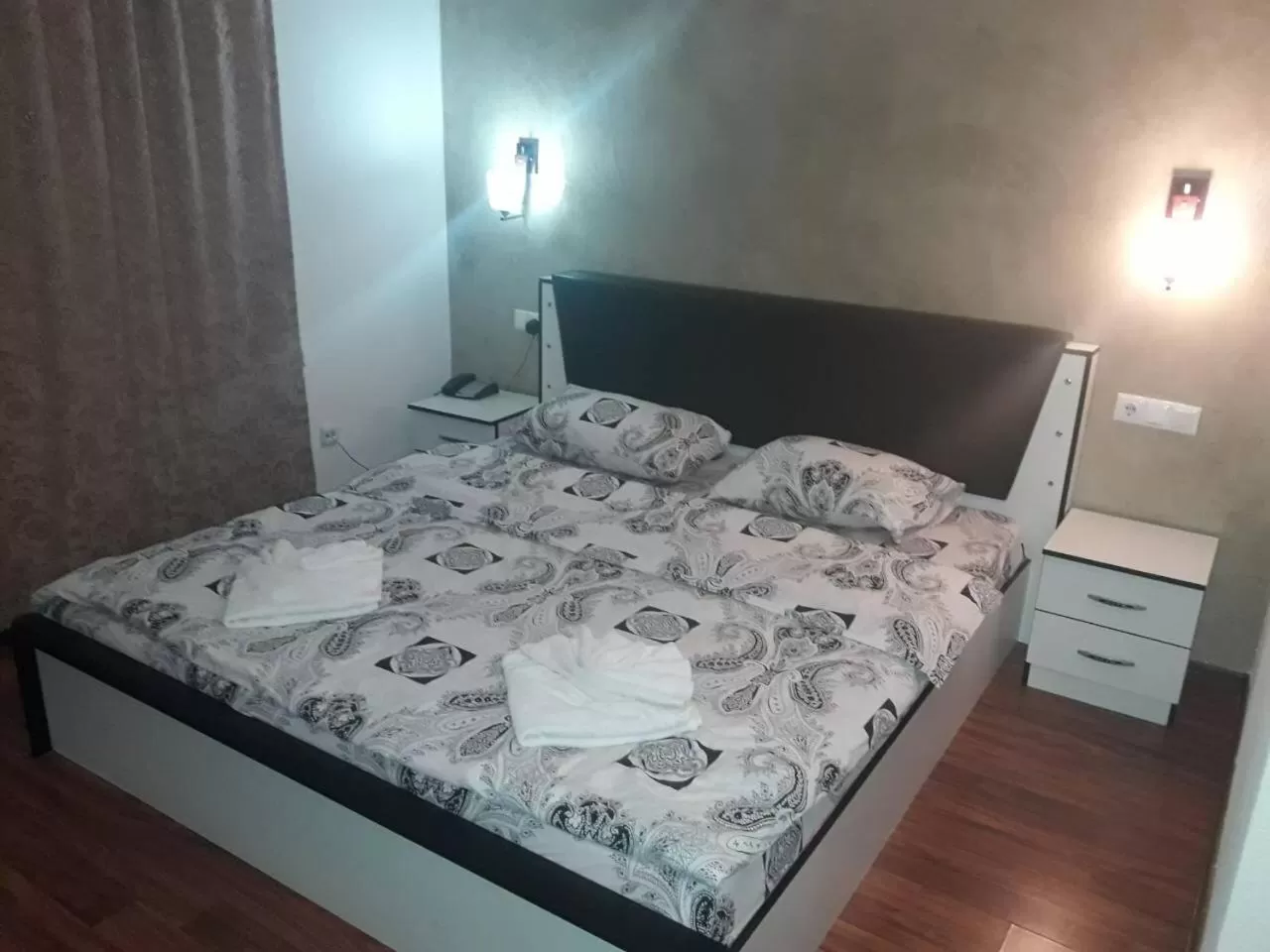 Bed in Hotel Albatros