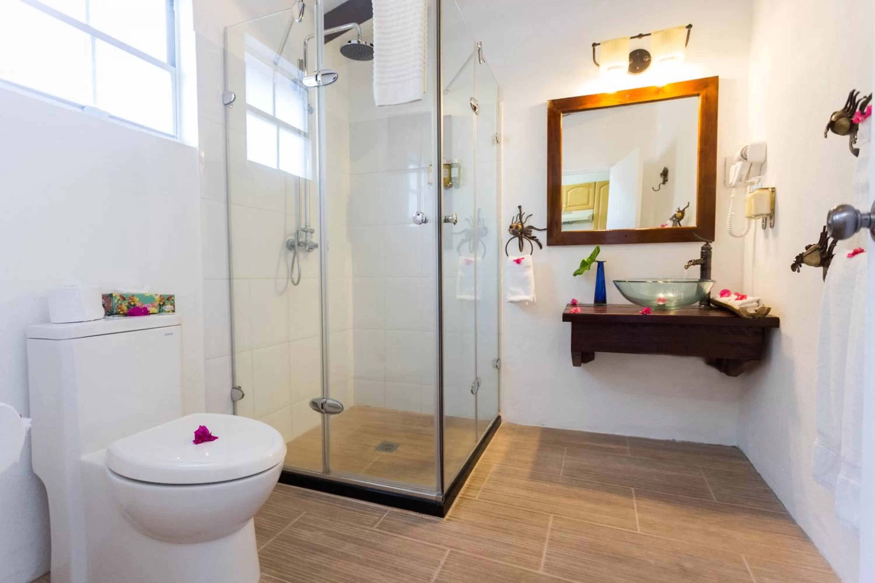 Bathroom in True Blue Bay Resort