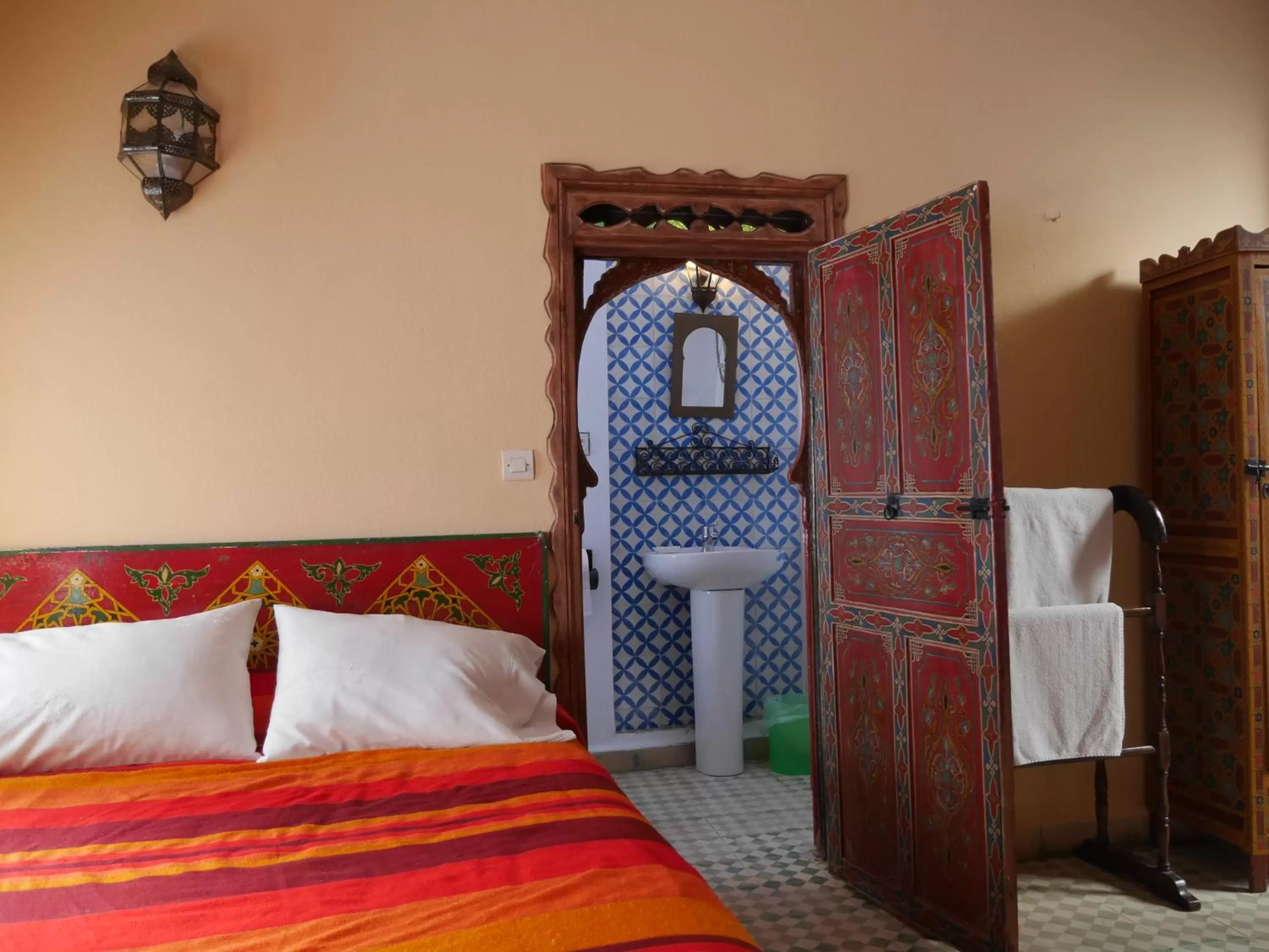 Decorative detail, Bed in Dar Dalia