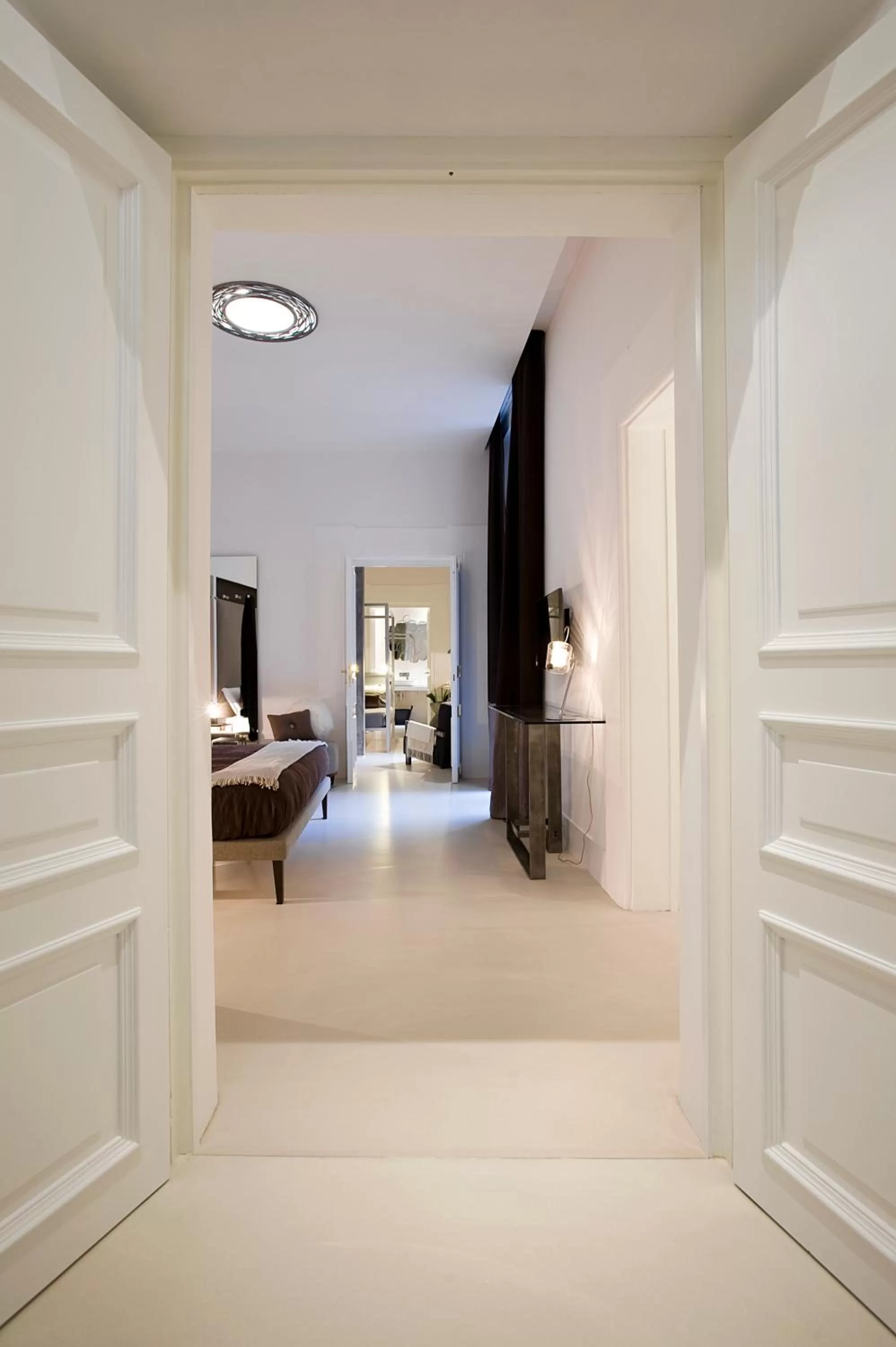 Decorative detail, Bed in Piazza di Spagna 9