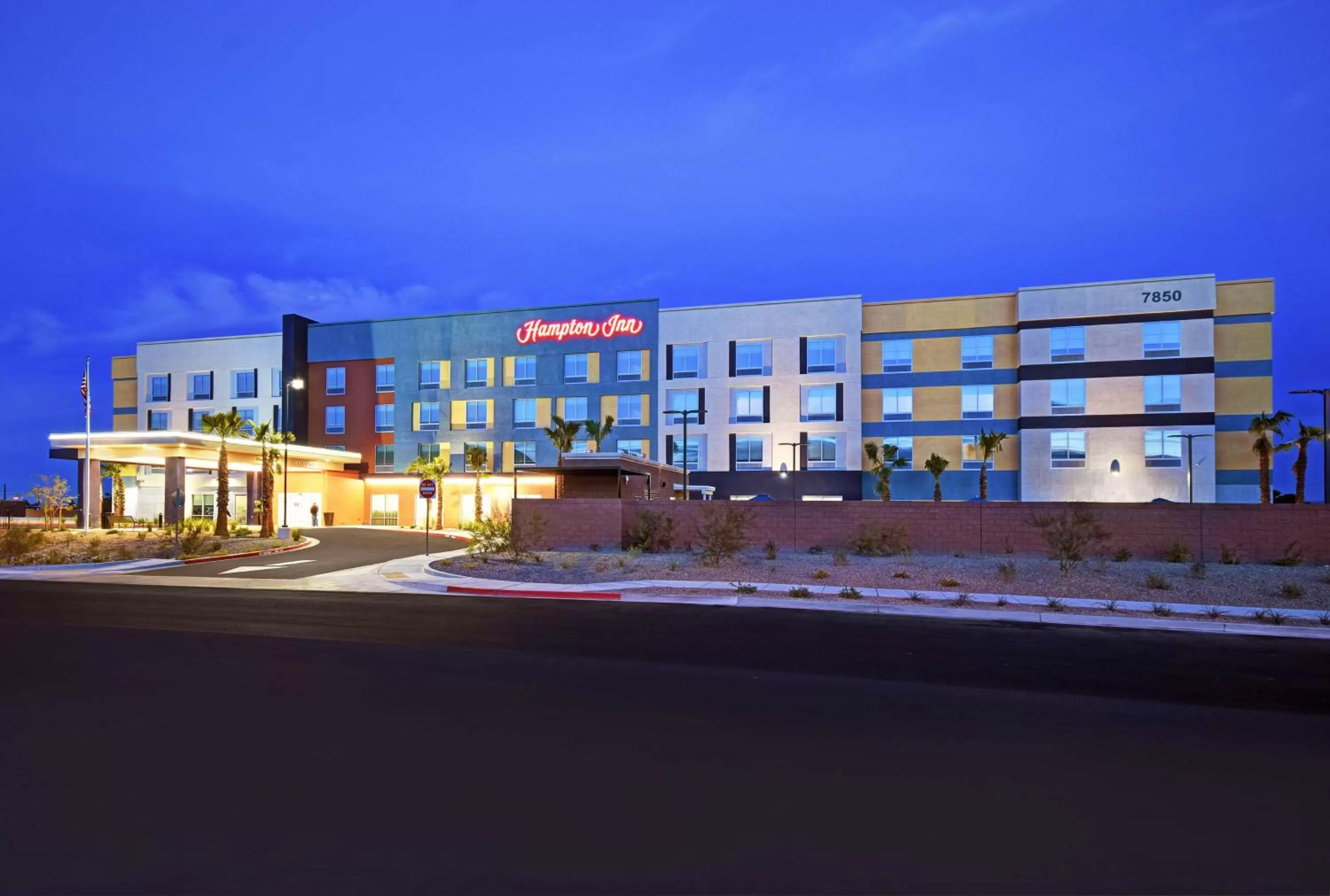 Property building in Hampton Inn Las Vegas Strip South, NV 89123