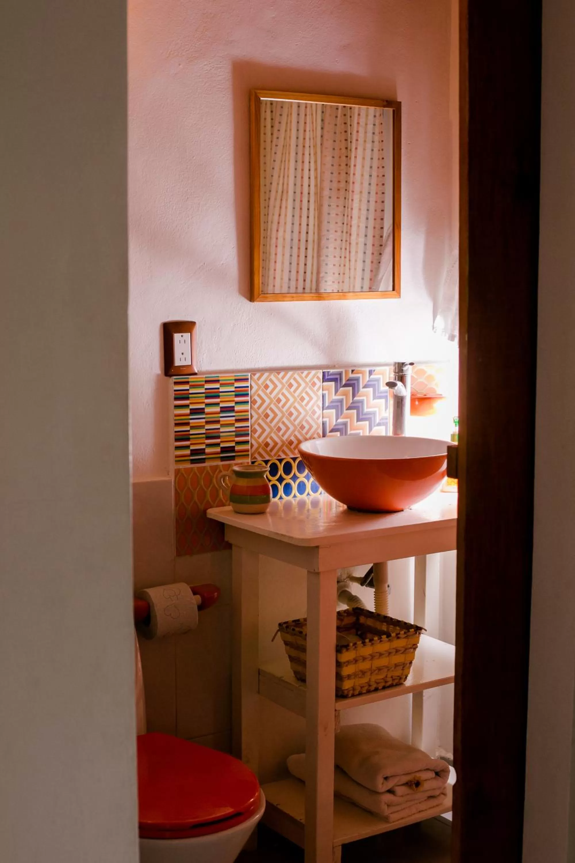 Bathroom in Vainilla Bed and Breakfast Mexico
