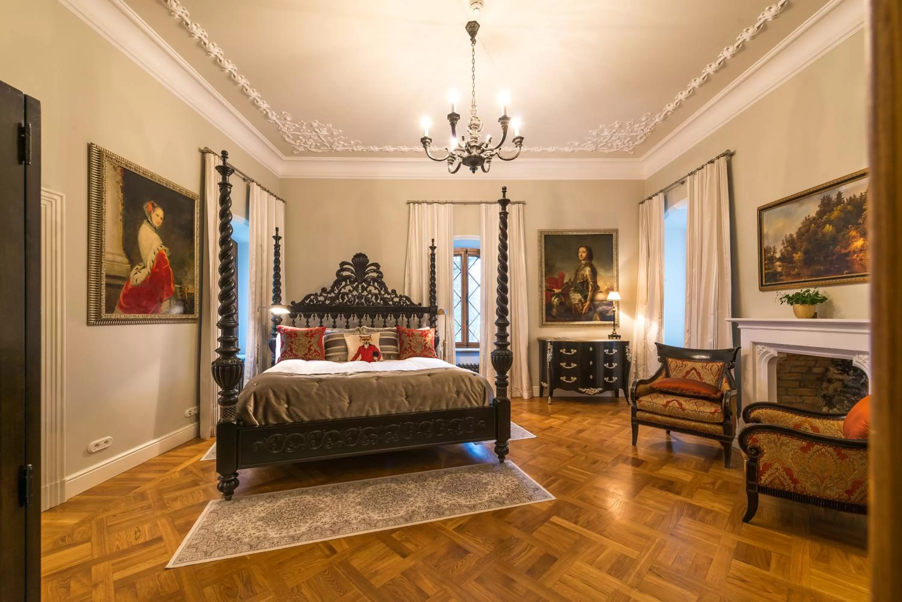 TV and multimedia, Bed in Schloss Fall, Keila-Joa