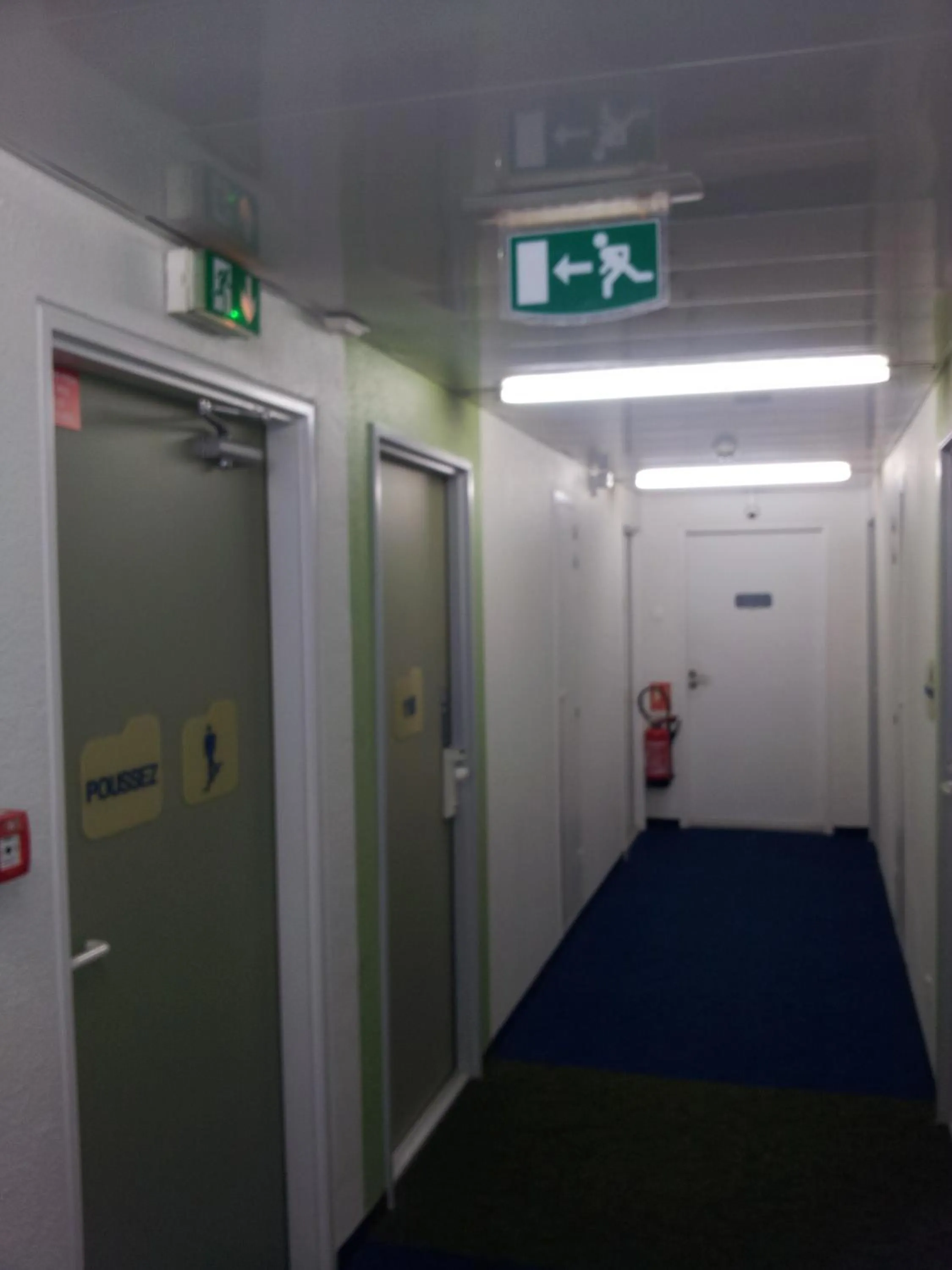 Decorative detail in ibis Budget Gennevilliers Asnieres